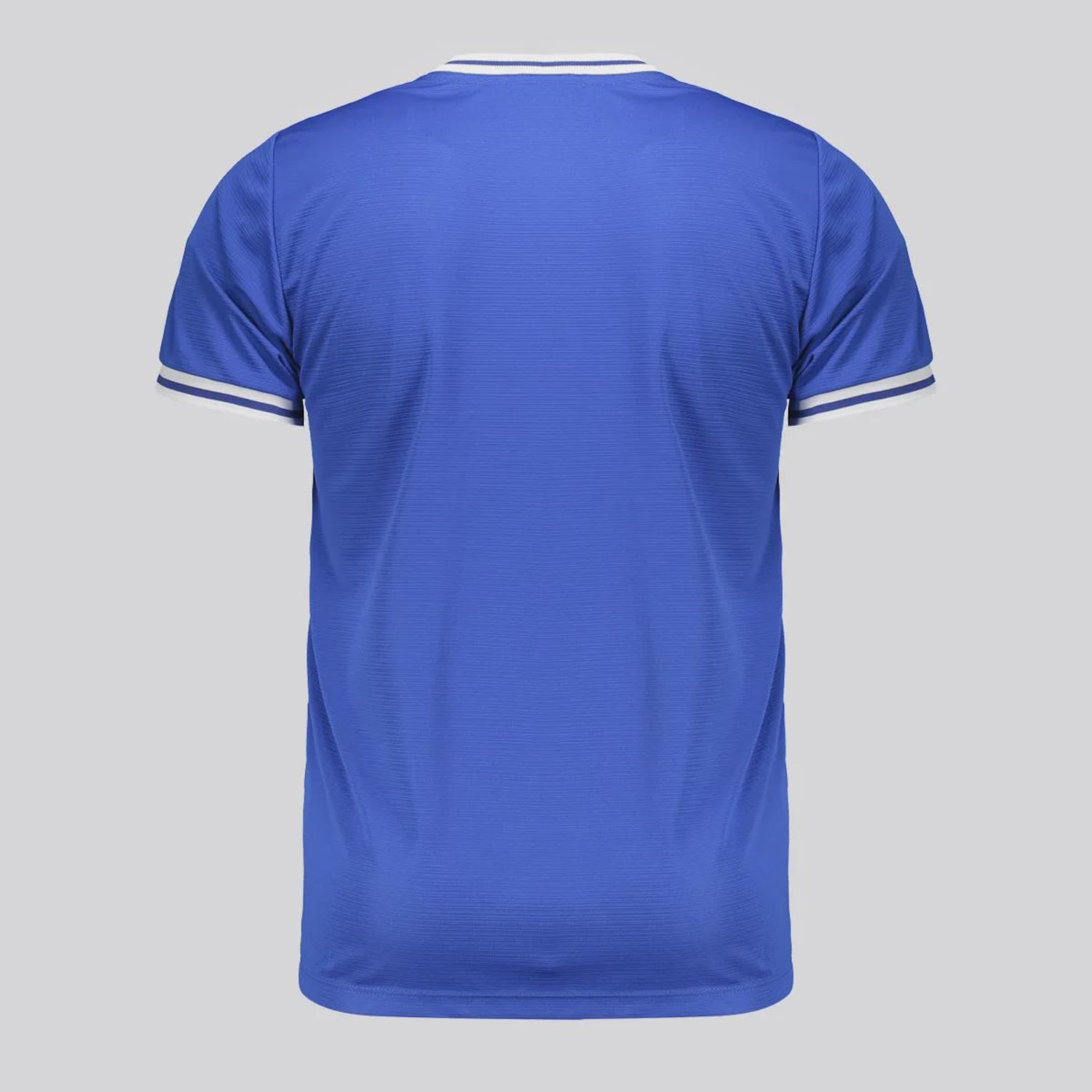 Camisa Cruzeiro Retrô Jacquard FutFanatics Masculina - Foto 3