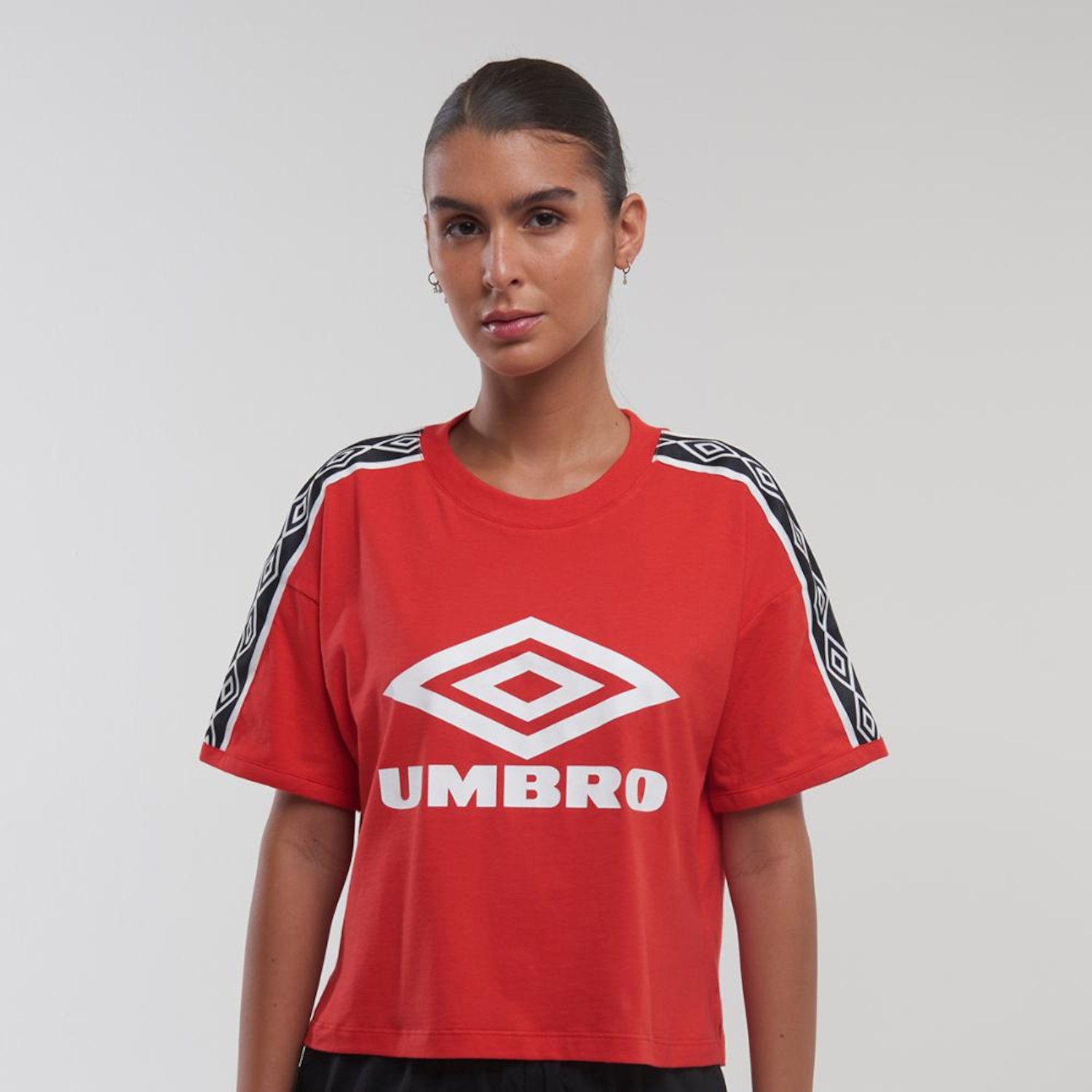 Camiseta Umbro Traditional Diamond Large - Feminina - Foto 1
