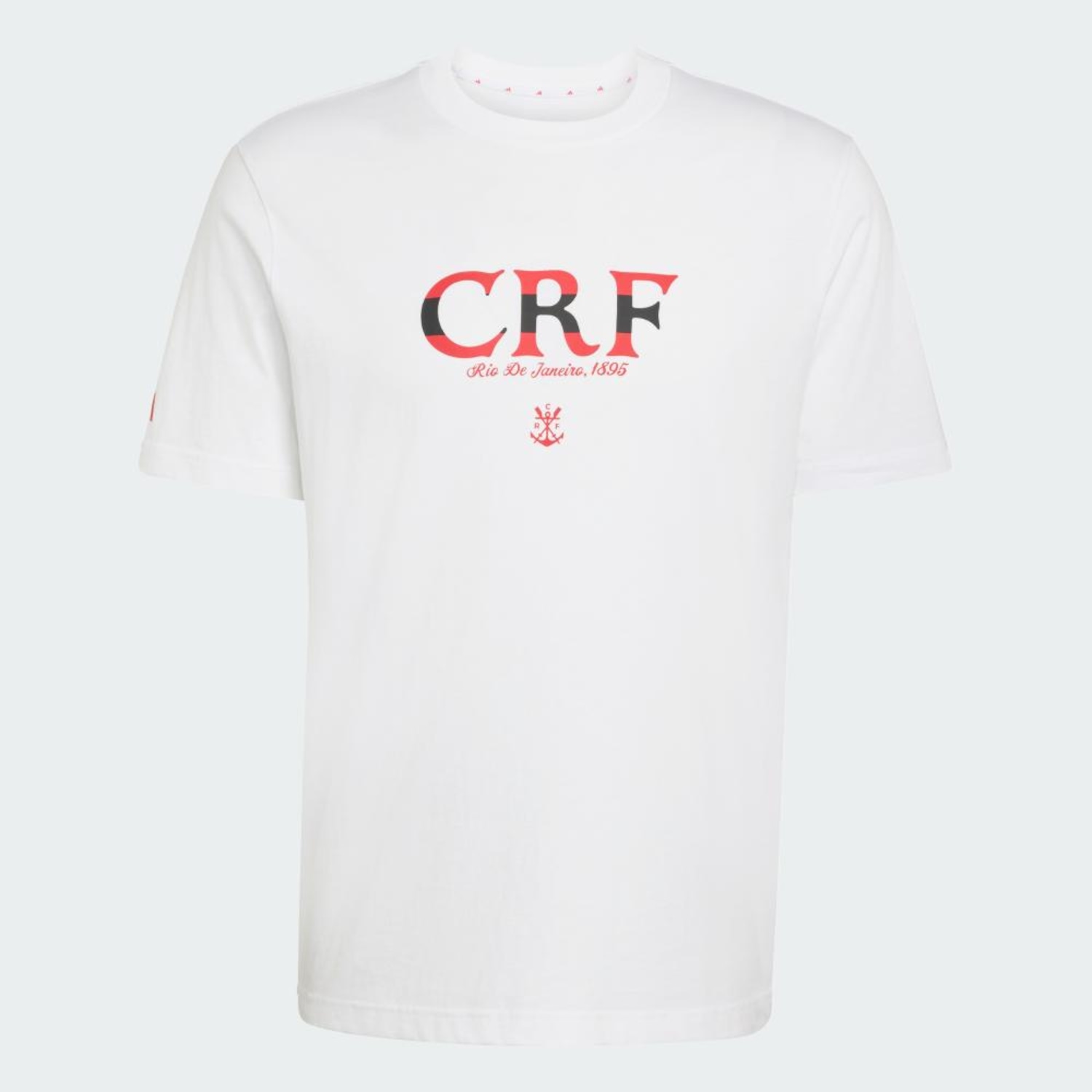 Camiseta do Flamengo Estampada da Temporada CR adidas Masculino - Foto 2