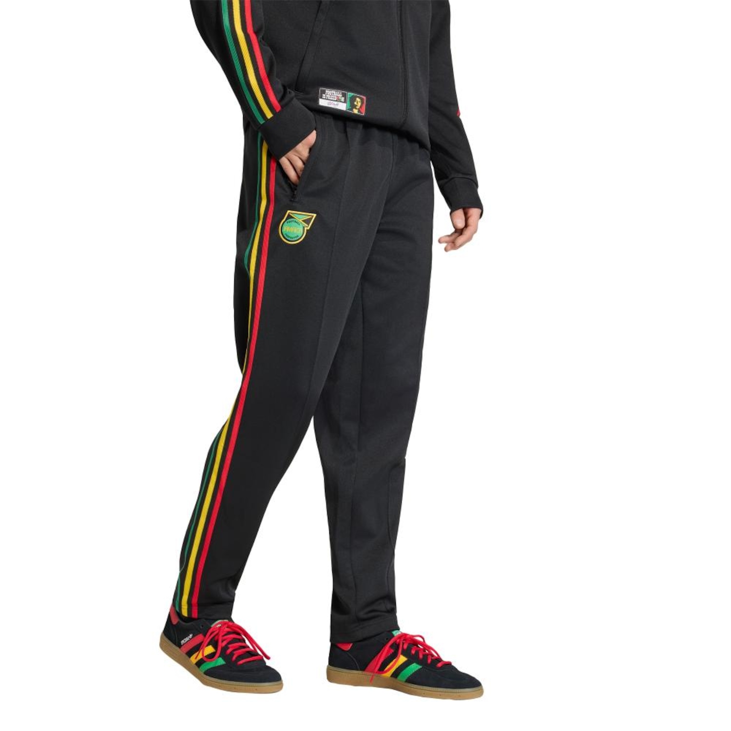 Calça adidas Jamaica x Bob Marley Originals Masculina - Foto 1