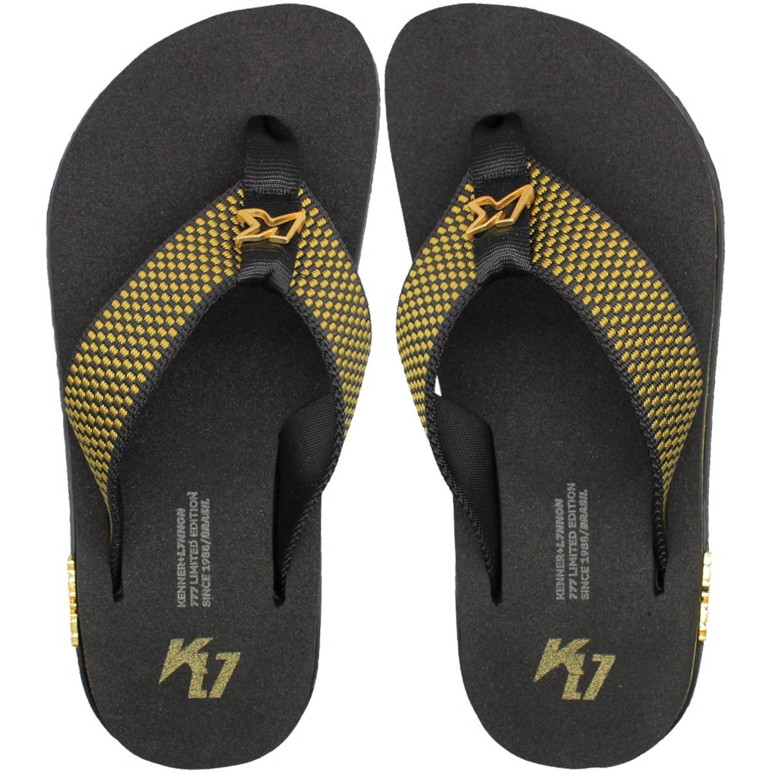 Sandália Kenner Kivah Dots De Dedo L7NNON Masculina - Foto 1