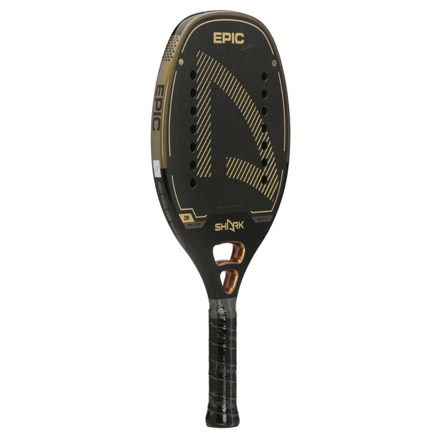 Raquete de Beach Tennis Shark Epic Luca Cramarossa 2026 - Foto 2