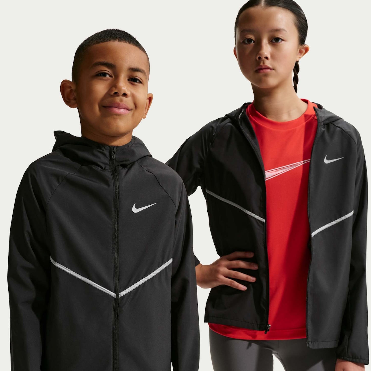 Jaqueta Nike Repel Miler Infantil - Foto 1
