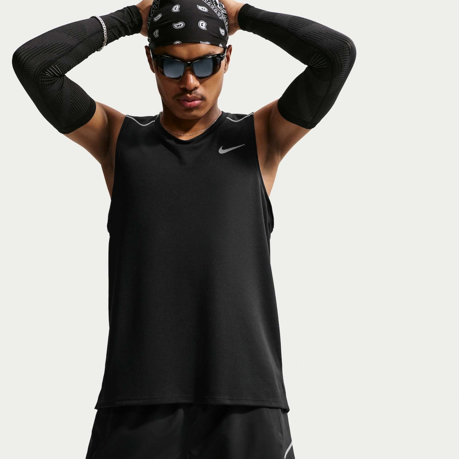Shorts Dri-FIT Nike Miler Masculino - Foto 4