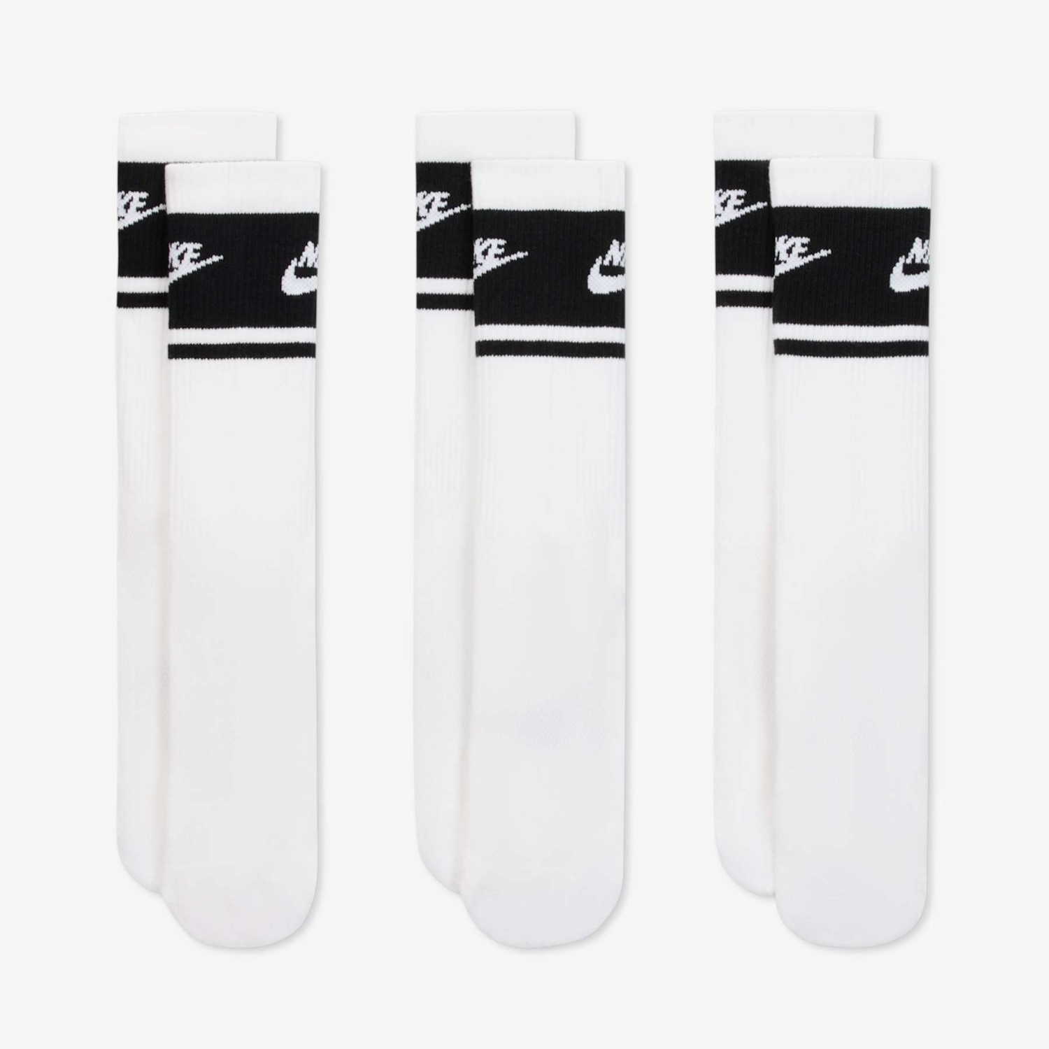 Meia Nike Everyday Elevated (3 Pares) Unissex - Foto 2
