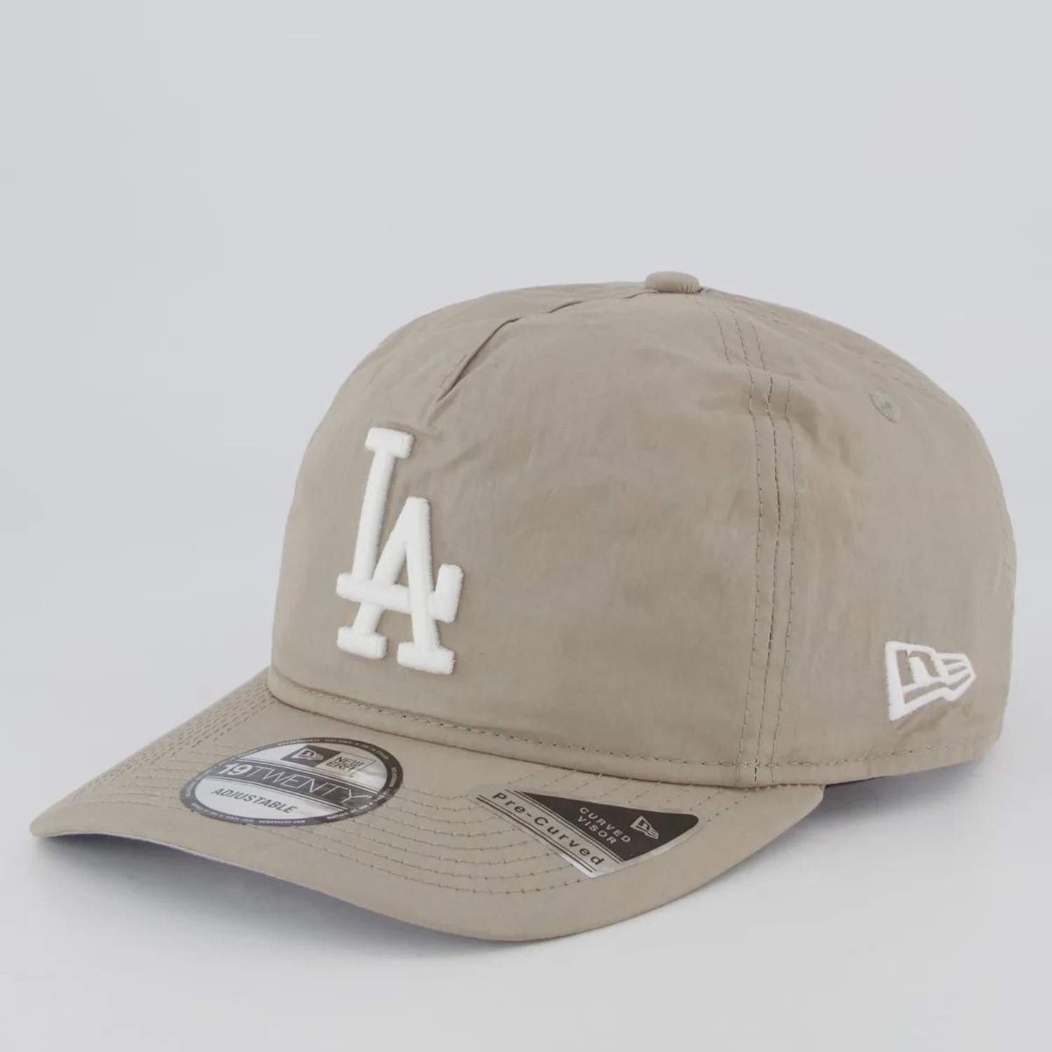 Boné Aba Curva New Era MLB Los Angeles Dodgers Nylon Unissex - Foto 1