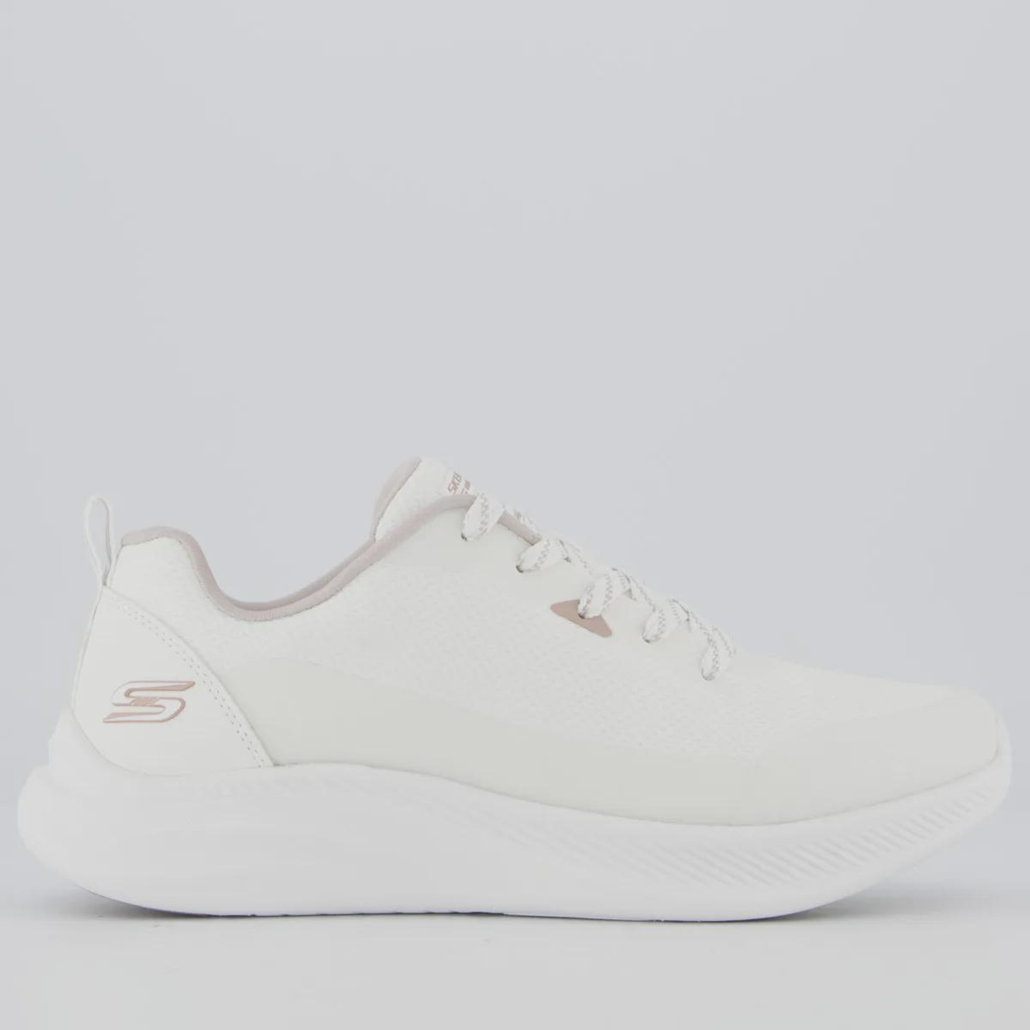 Tênis Feminino Bobs Moda Flex Skechers - Foto 1