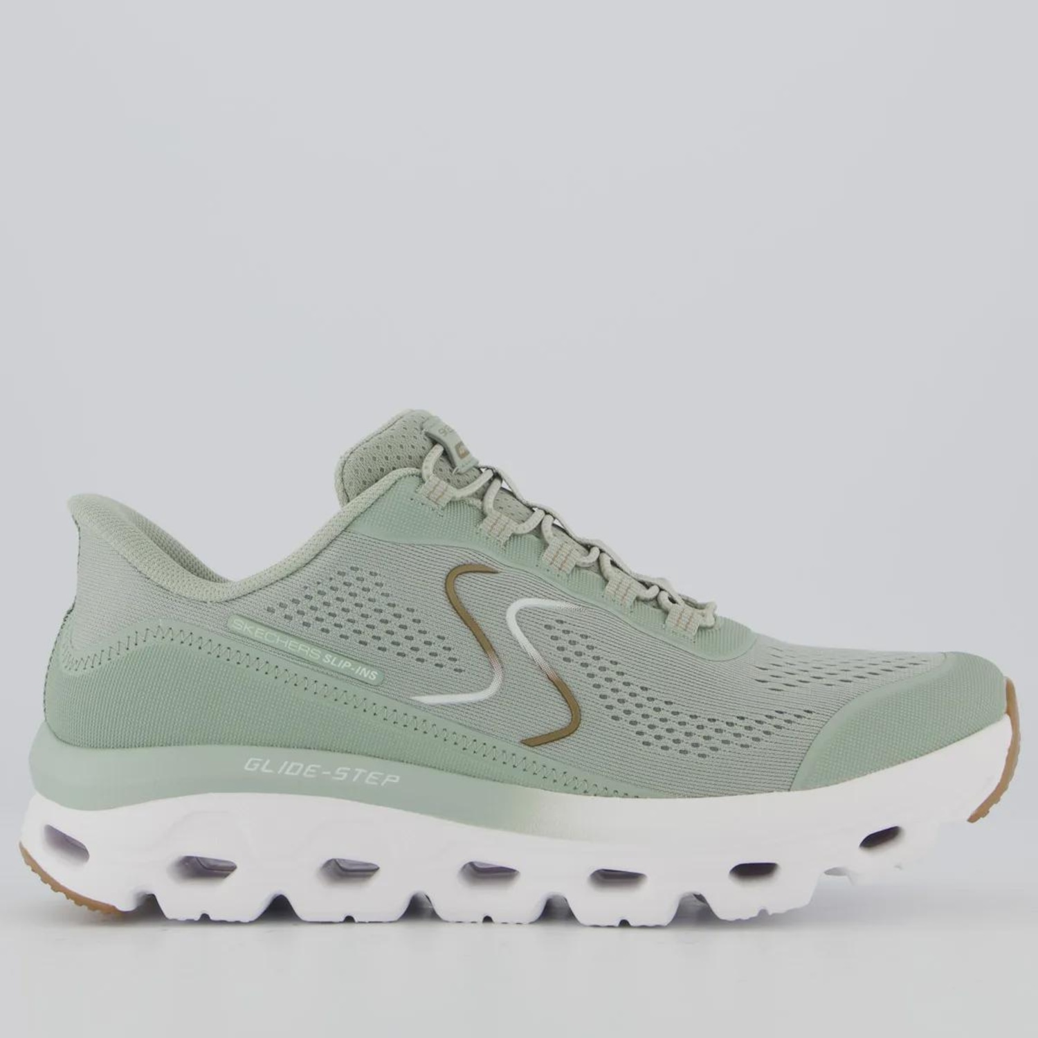 Tênis Feminino Glide-Step Sole Skechers - Foto 1