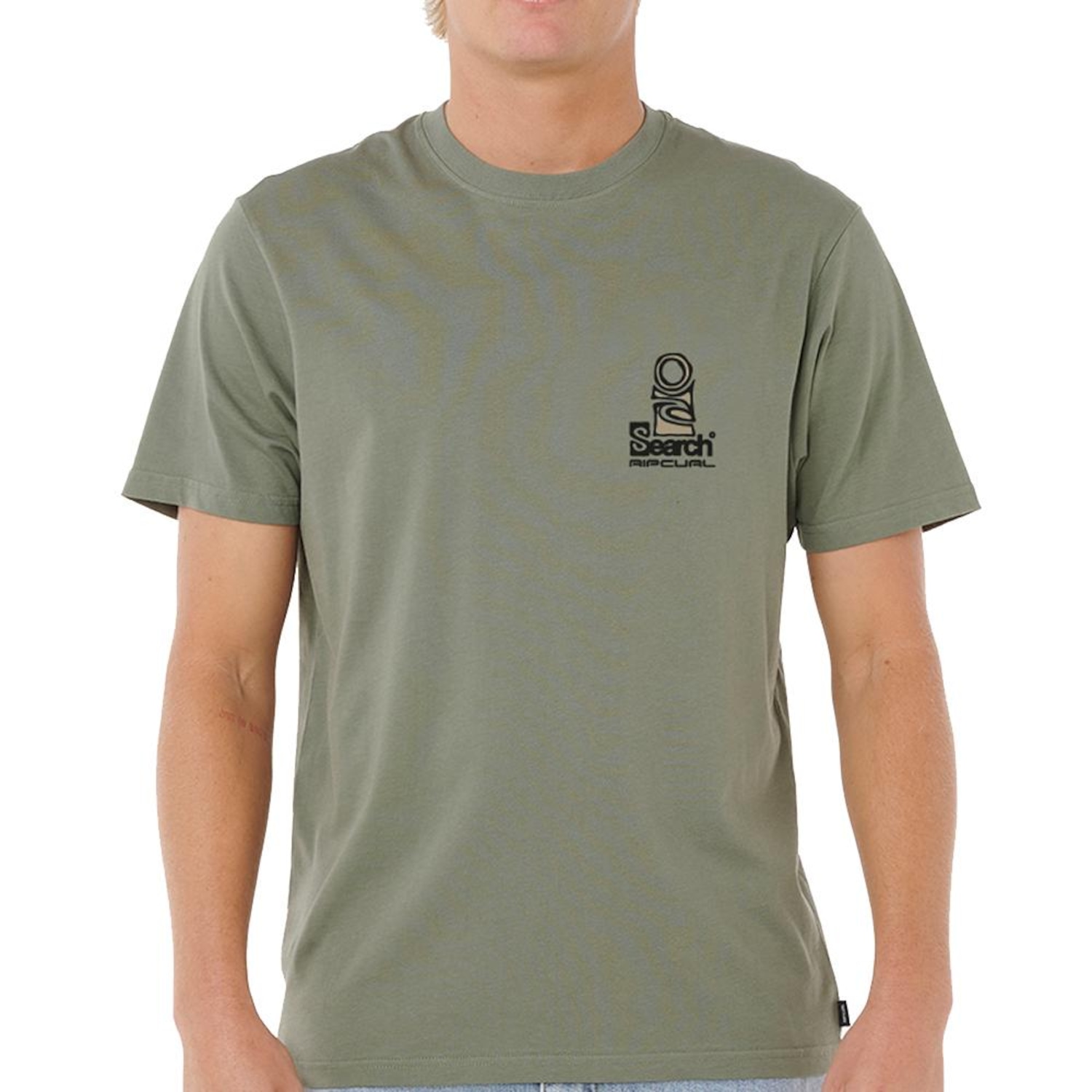 Camiseta Rip Curl Search Stack WT26 Masculina - Foto 1