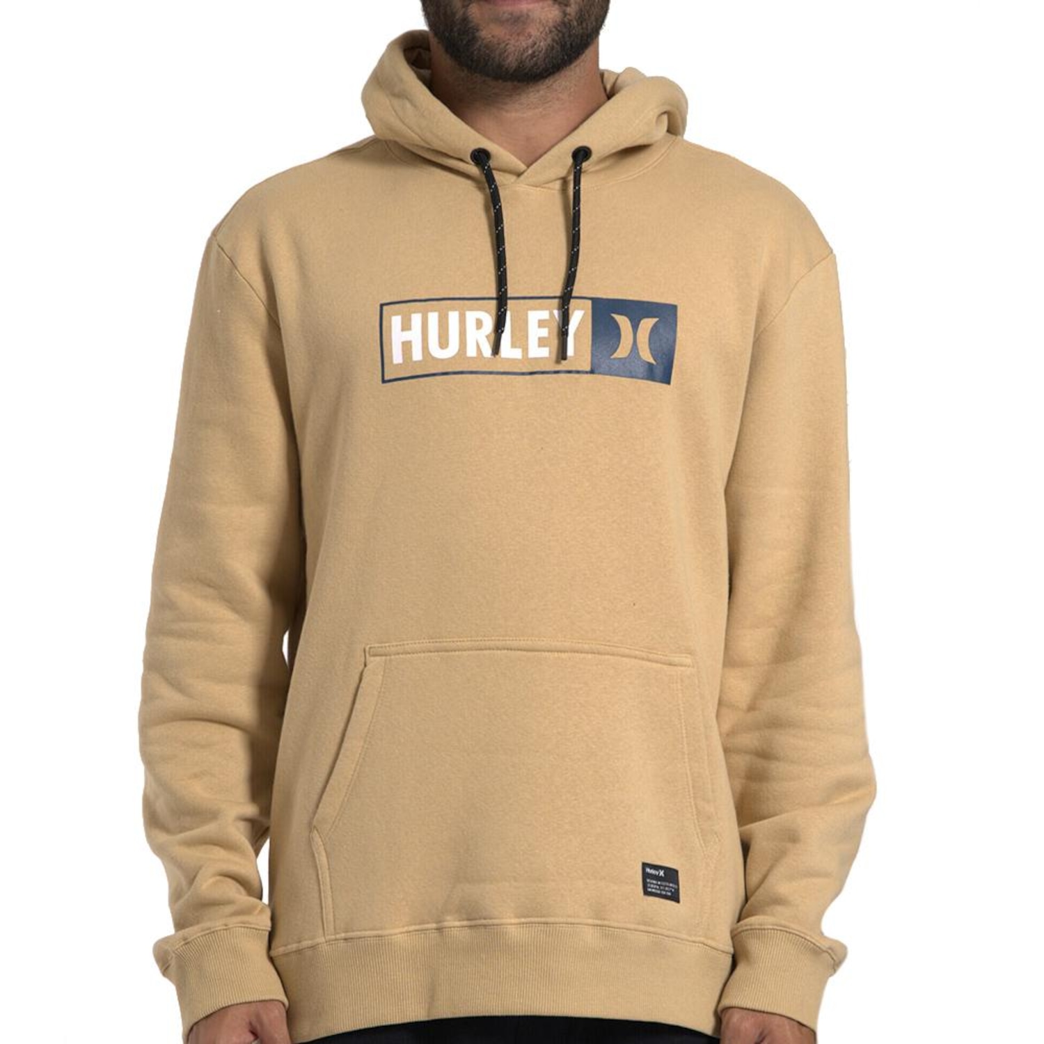 Moletom Masculino Hurley Canguru Track Oversize WT26 - Foto 1