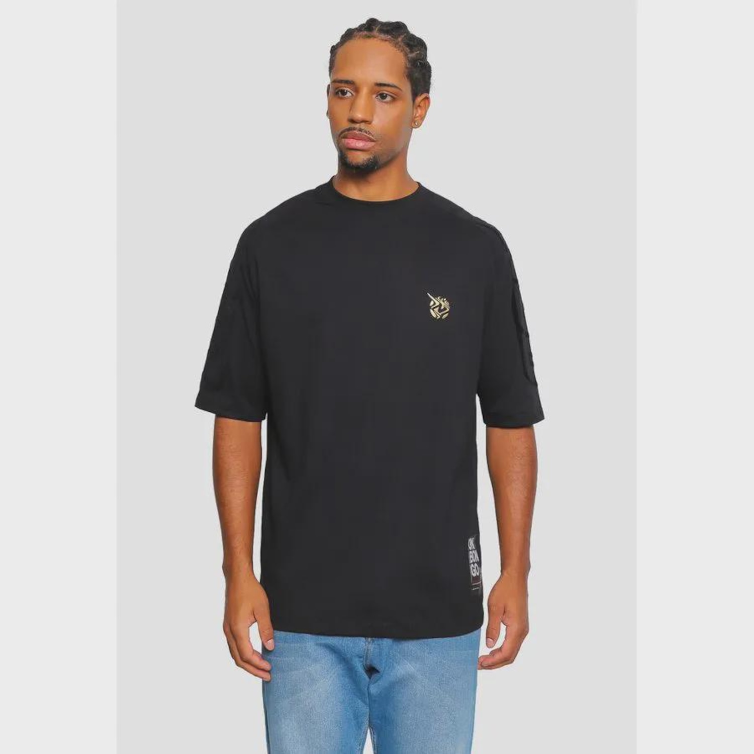 Camiseta Onbongo Oversized Masculina - Foto 1