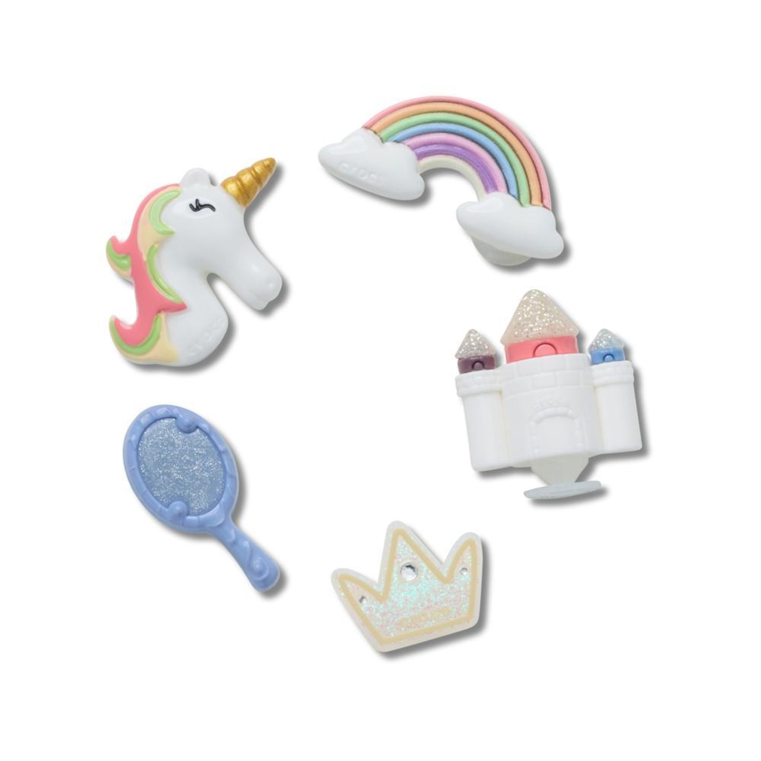 Kit Jibbitz™ Crocs Linda Princesa Pack com 5 Peças - Foto 1