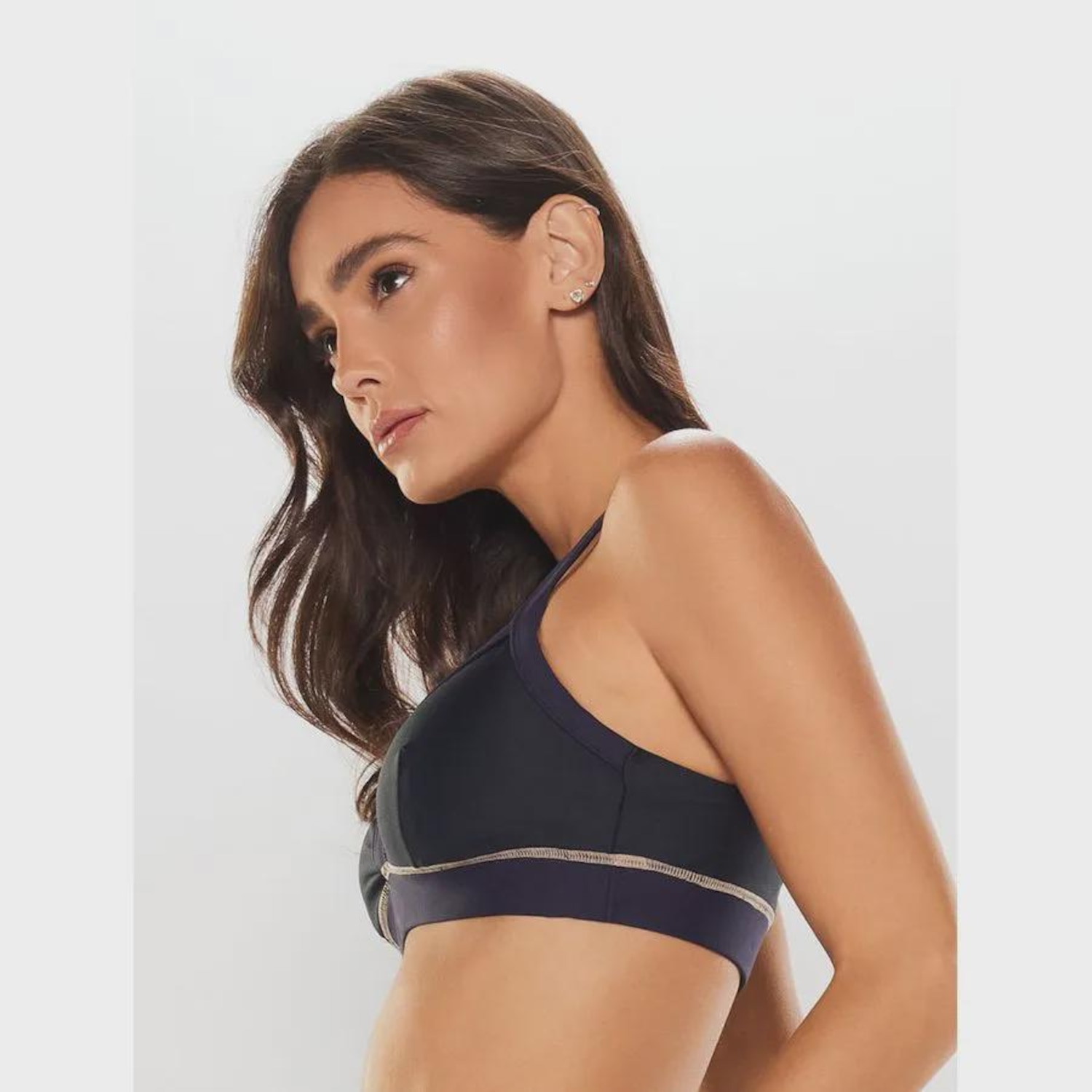 Top Alça Cruzada Body for Sure Cardio - Feminino - Foto 3