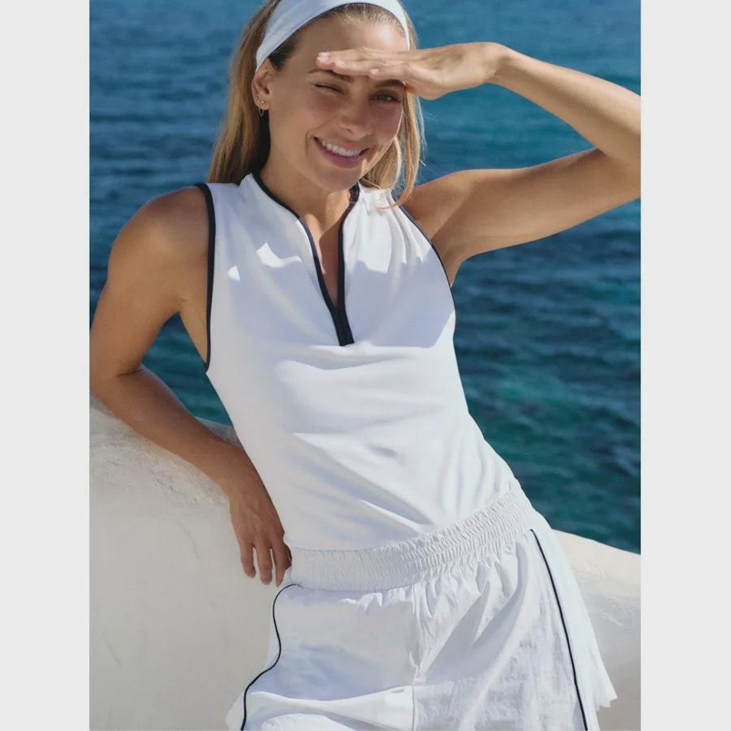 Camiseta Regata Body for Sure Court - Feminina - Foto 2