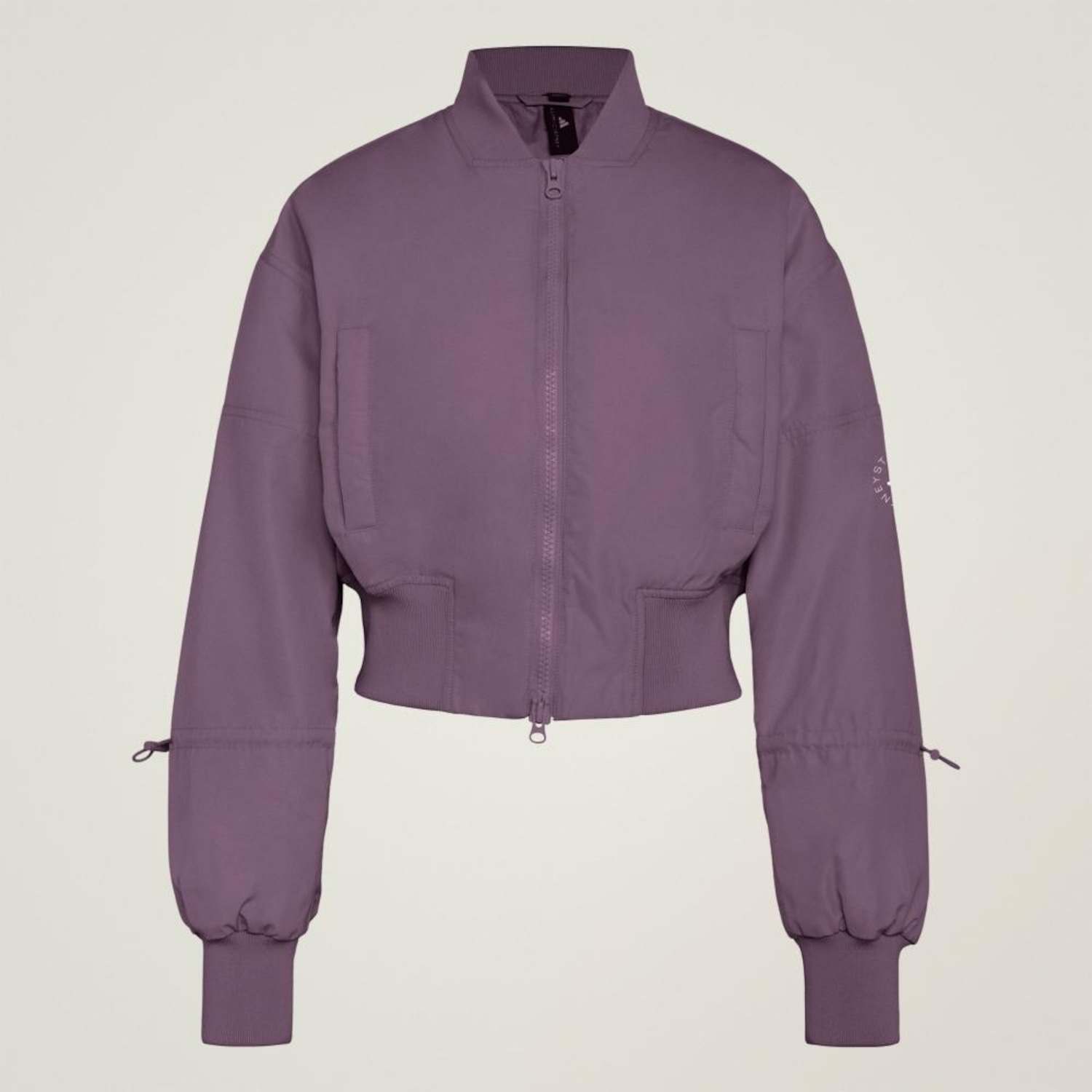 Jaqueta Bomber adidas Cropped de Malha TrueNature adidas by Stella McCartney Feminino - Foto 2