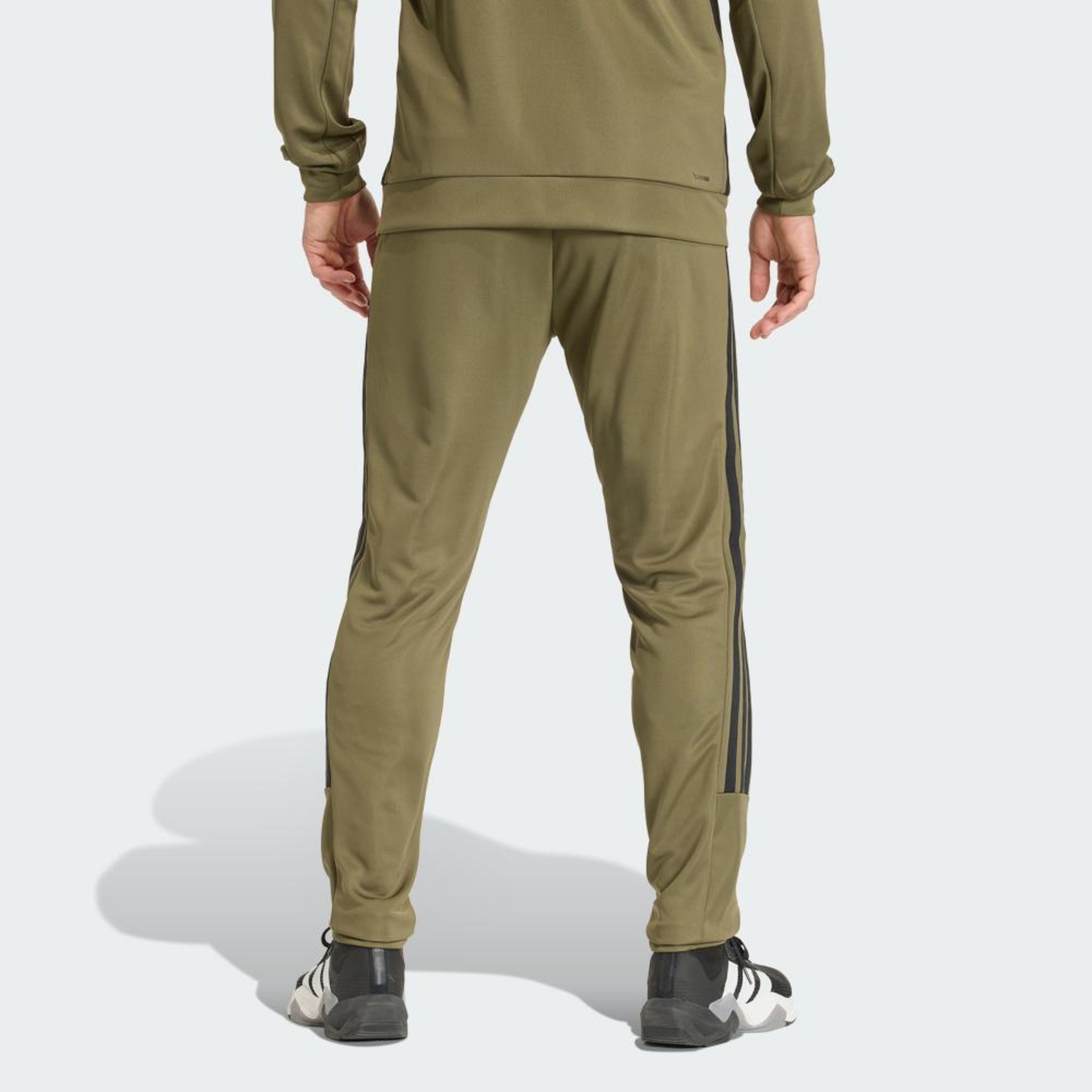 Calça de Malha Adidas Workout Essentials All-Set Três Listras Masculina - Foto 3