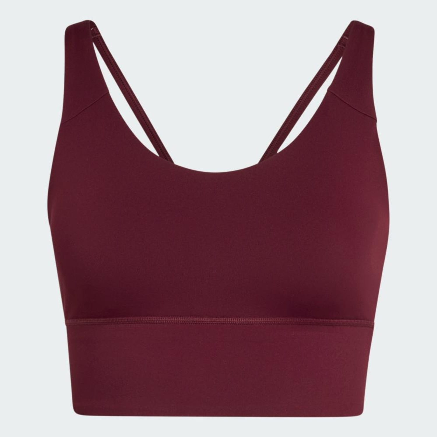 Top Adidas Suporte Leve Três Listras Studio All Me Feminino - Foto 2