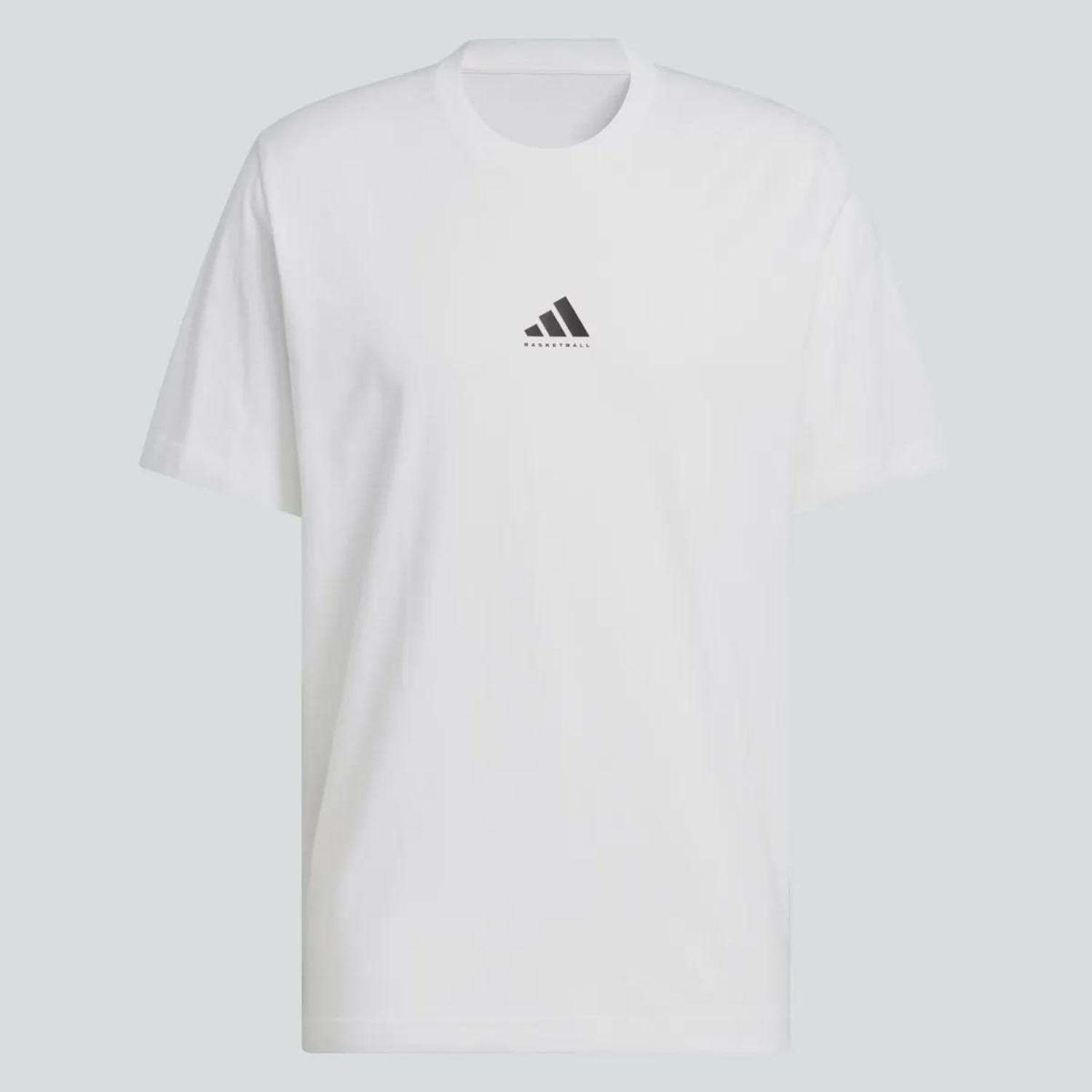 Camiseta Masculina Grafica Basketball adidas - Foto 4