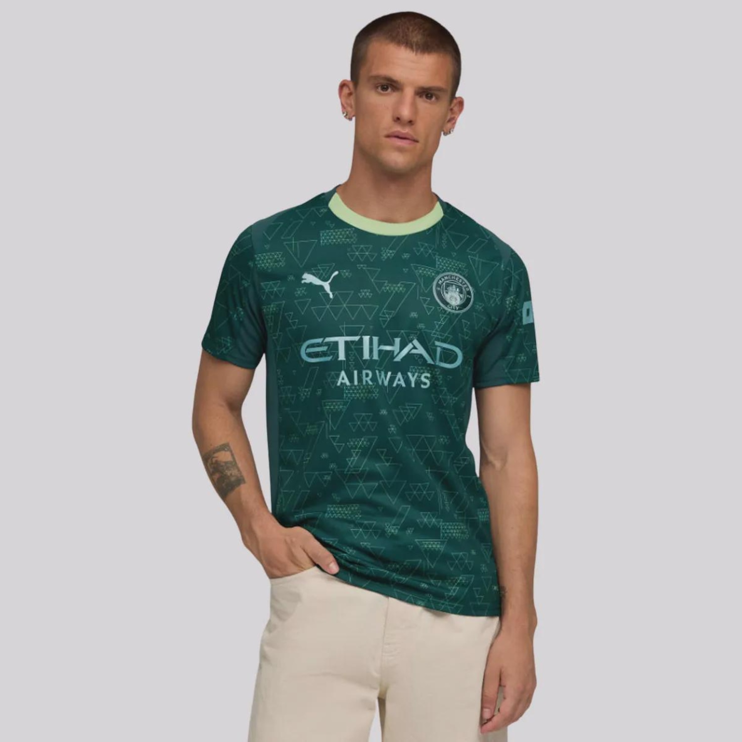 Camisa Manchester City 4TH 2026 Puma Masculino - Foto 1