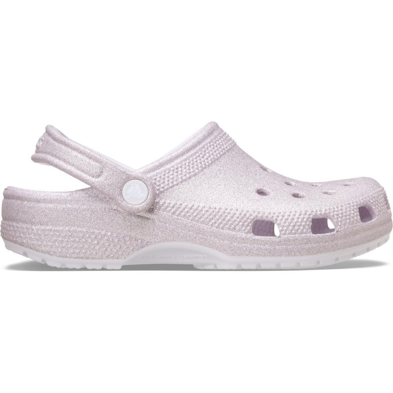 Sandália Crocs Classic Glitter Clog - Unissex - Foto 1