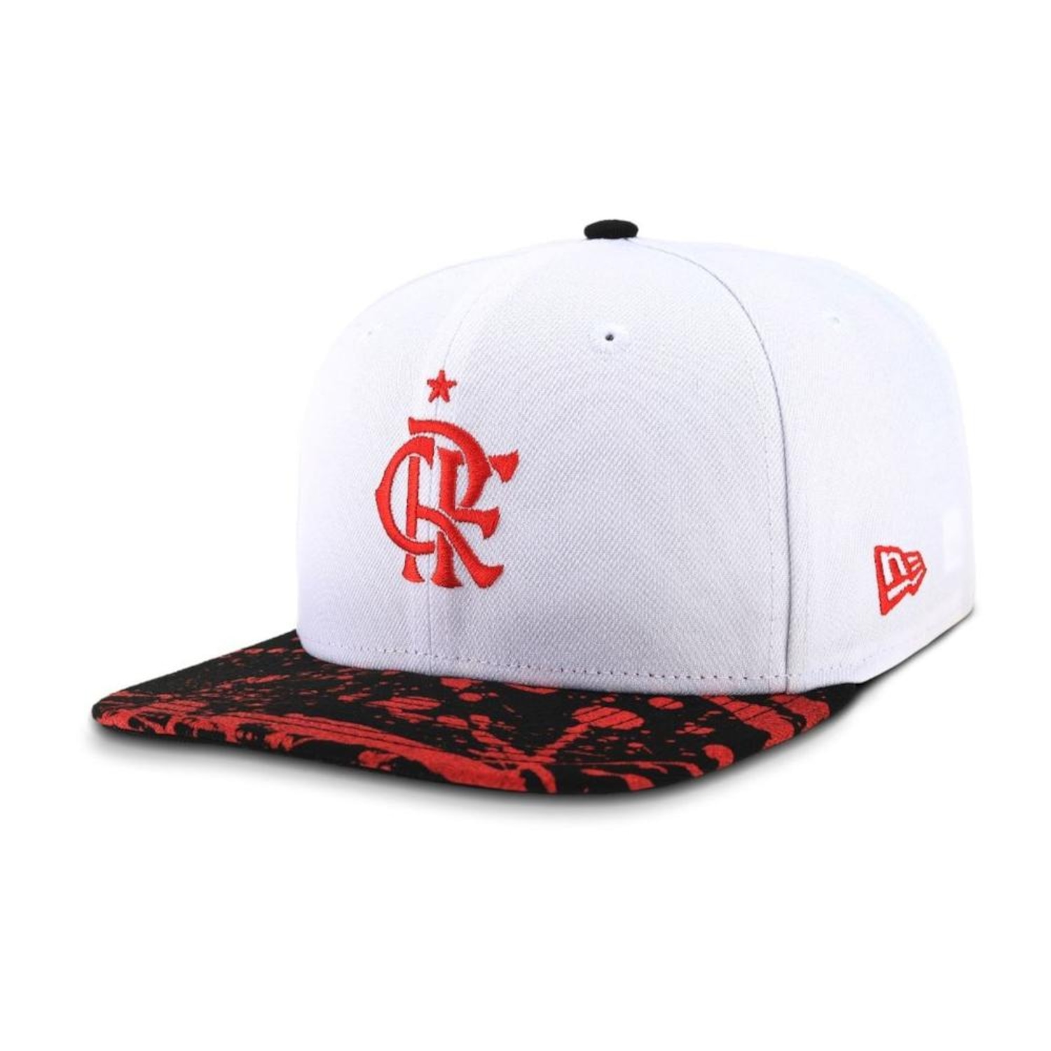 Boné Unissex do Flamengo New Era 9FIFTY Original Fit Aba Reta - Foto 1