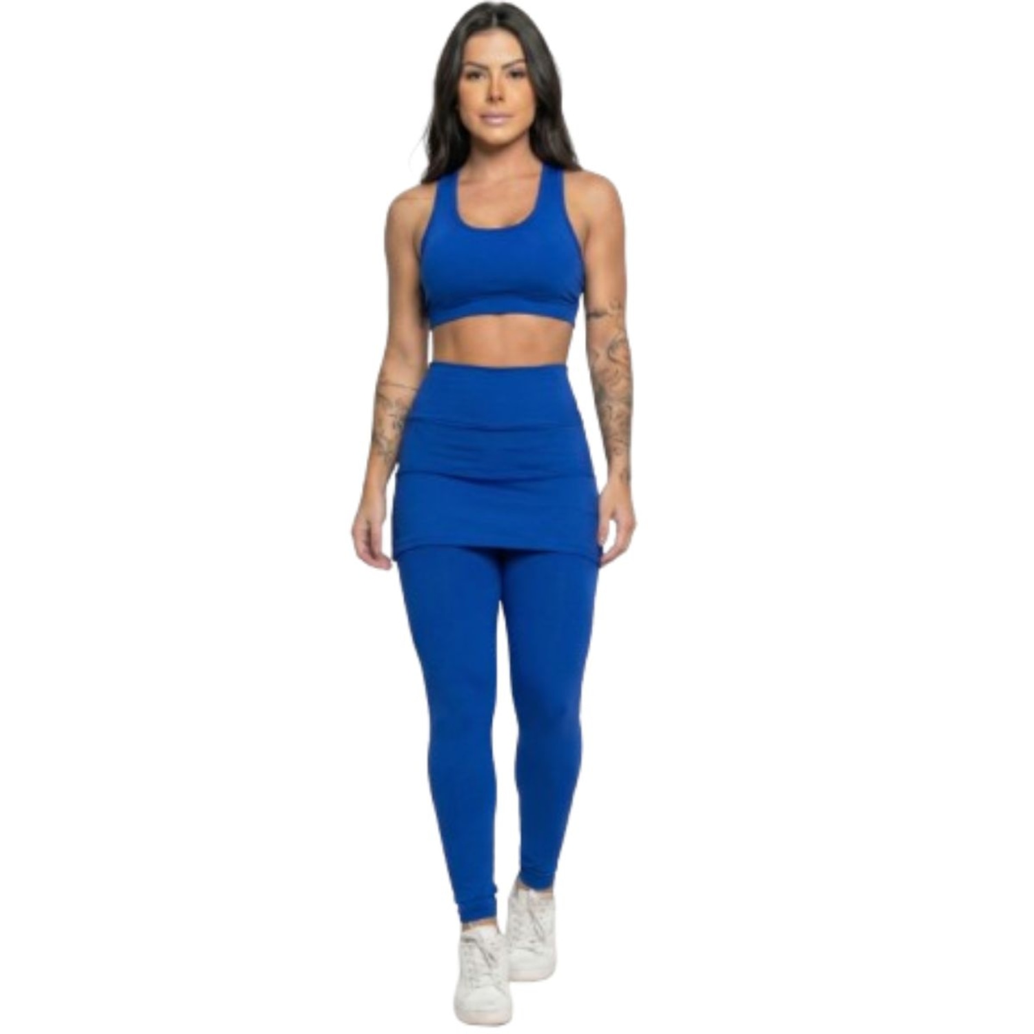 Calça Legging com Saia Vekyo - Foto 1