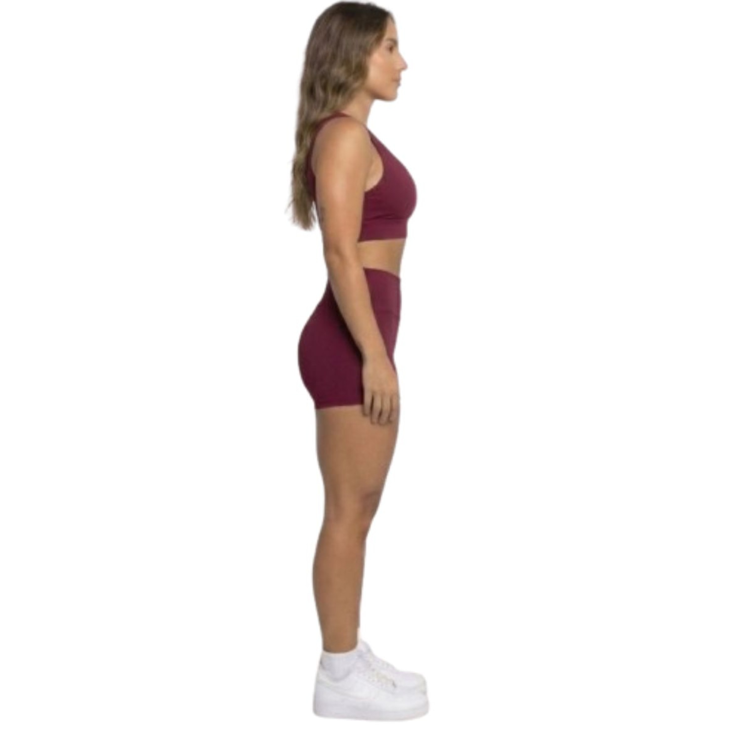 Conjunto Top Com Bojo e Short Suplex Vekyo Feminino - Foto 2