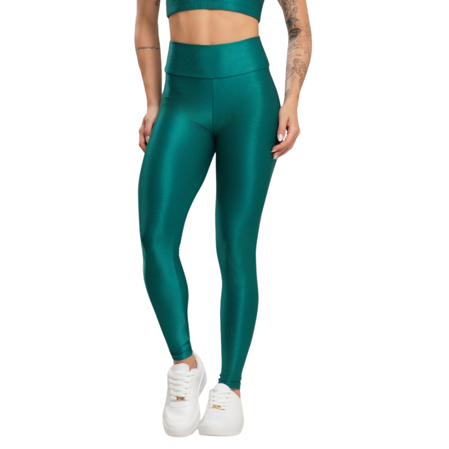 Calça Legging Vekyo Fitness Esmeralda Feminina - Foto 1