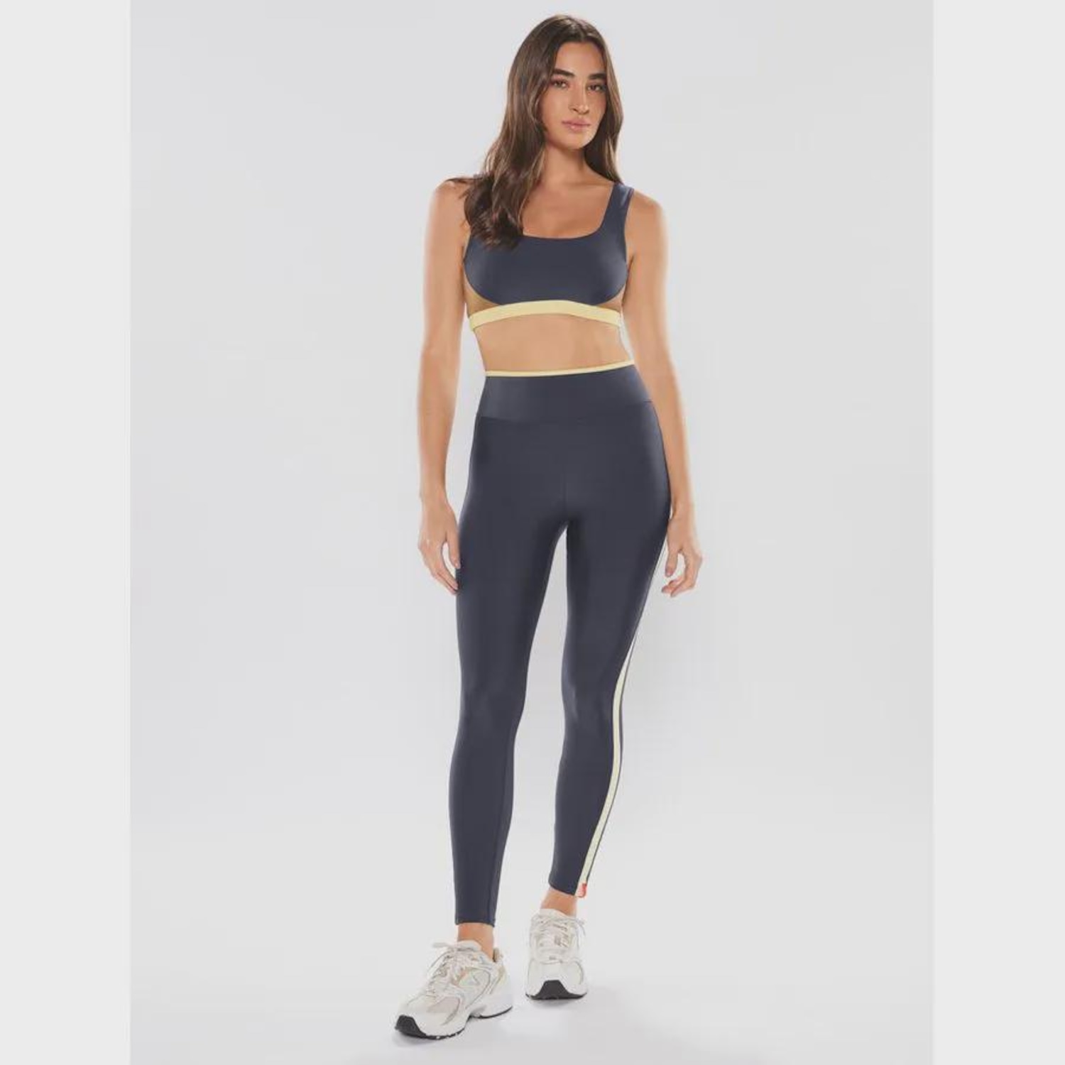 Top Alça Cruzada Body for sure New Navy - Feminino - Foto 1