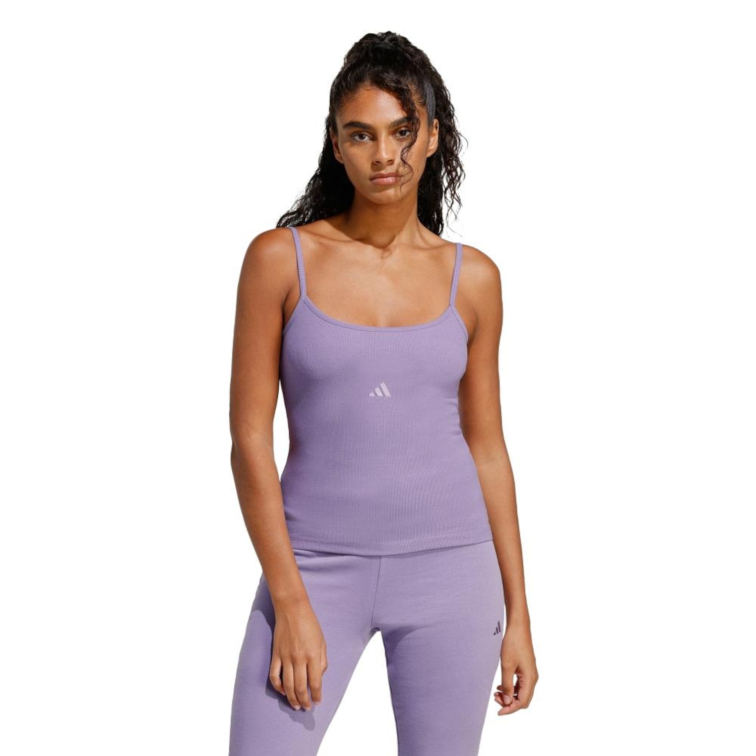 Top adidas Canelado Seasonal Essentials Feminino - Foto 1