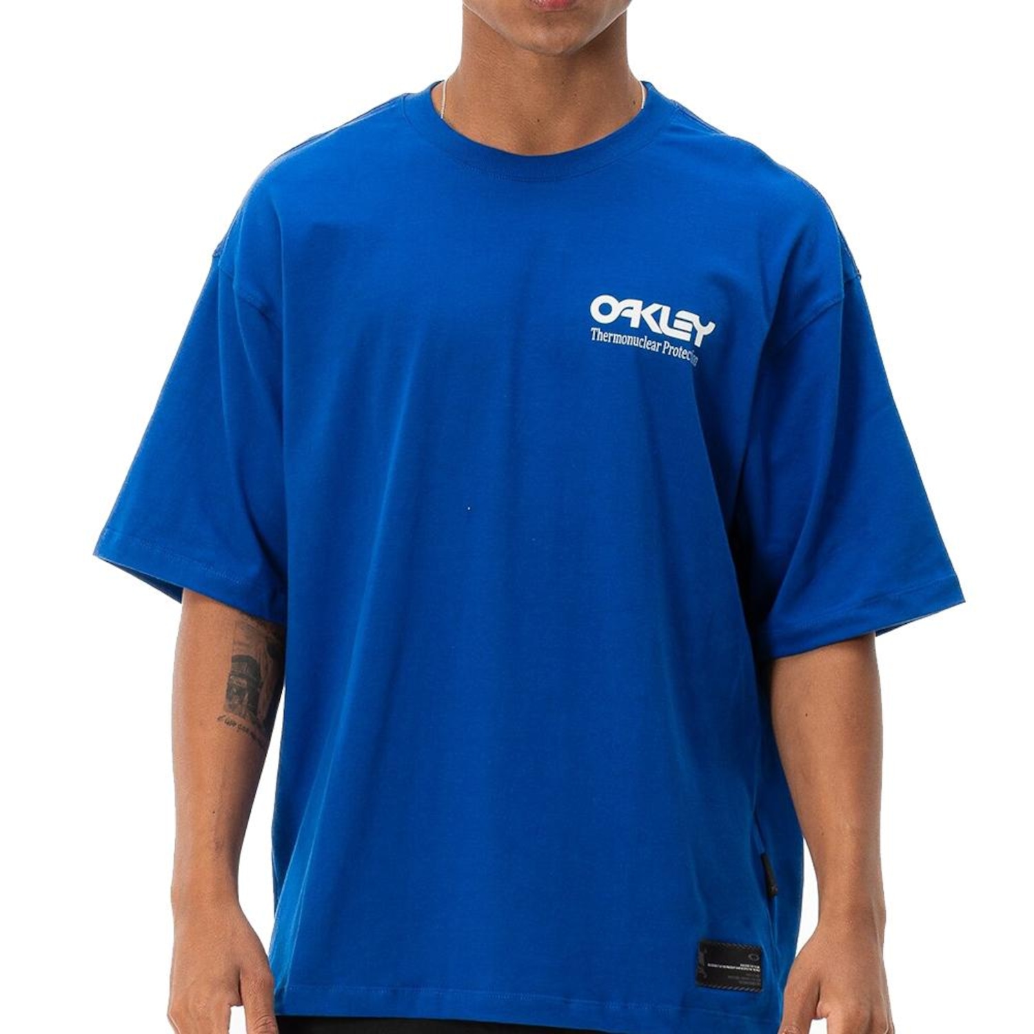 Camiseta Oakley Thermonuclear Logo WT26 Masculina - Foto 1