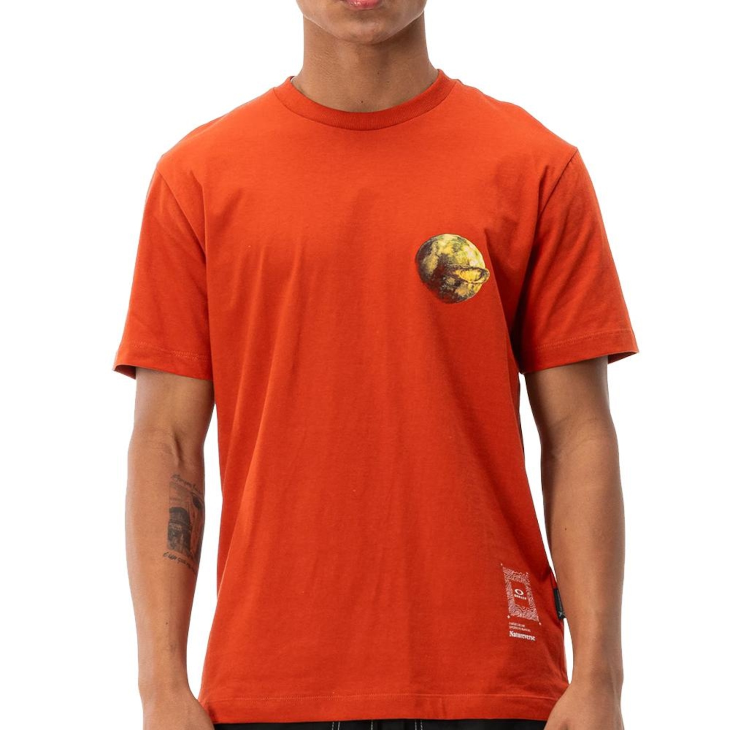 Camiseta Oakley Natureverse Planet WT26 Masculina - Foto 1