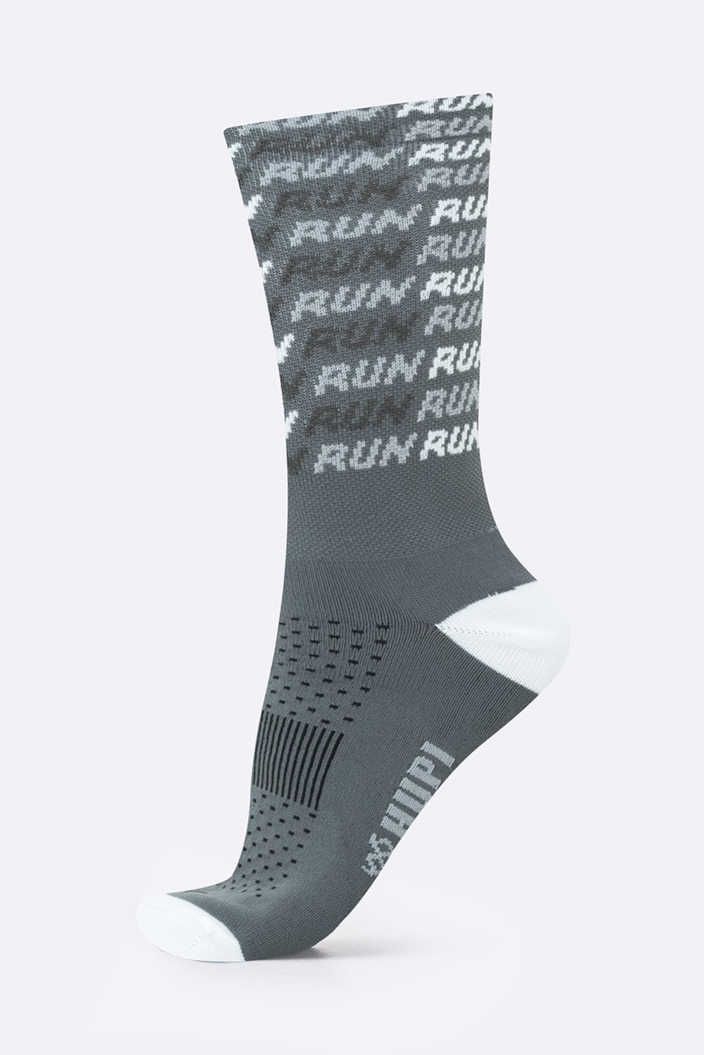 Meia Cano Alto HUPI Run Tri Unissex - Foto 1