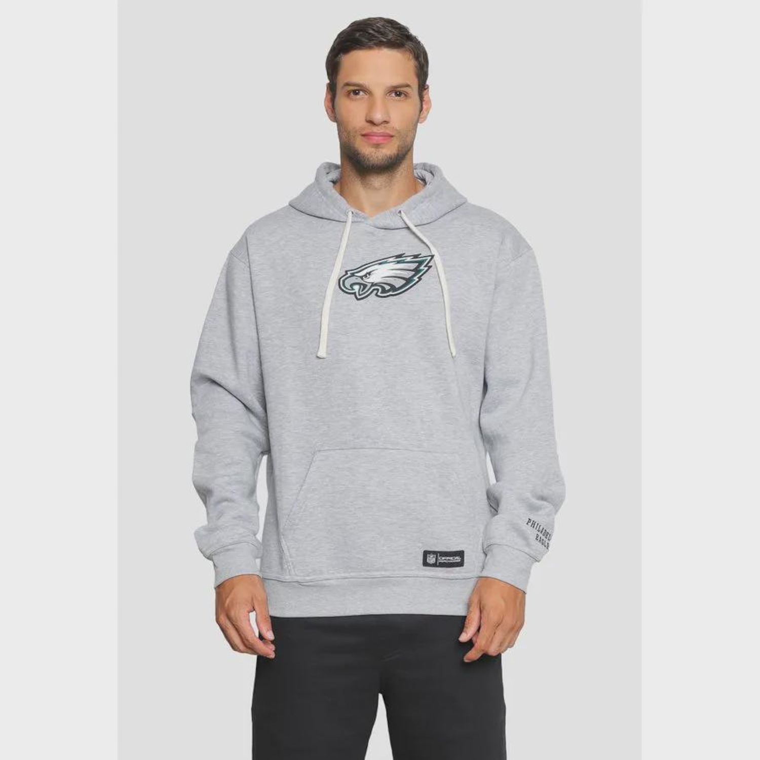 Moletom NFL Canguru Philadelphia Eagles Masculino - Foto 1