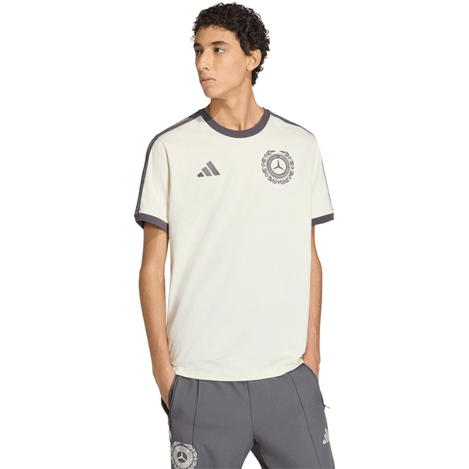 Camiseta adidas Mercedes-Amg Petronas Formula 1 - Masculina - Foto 1