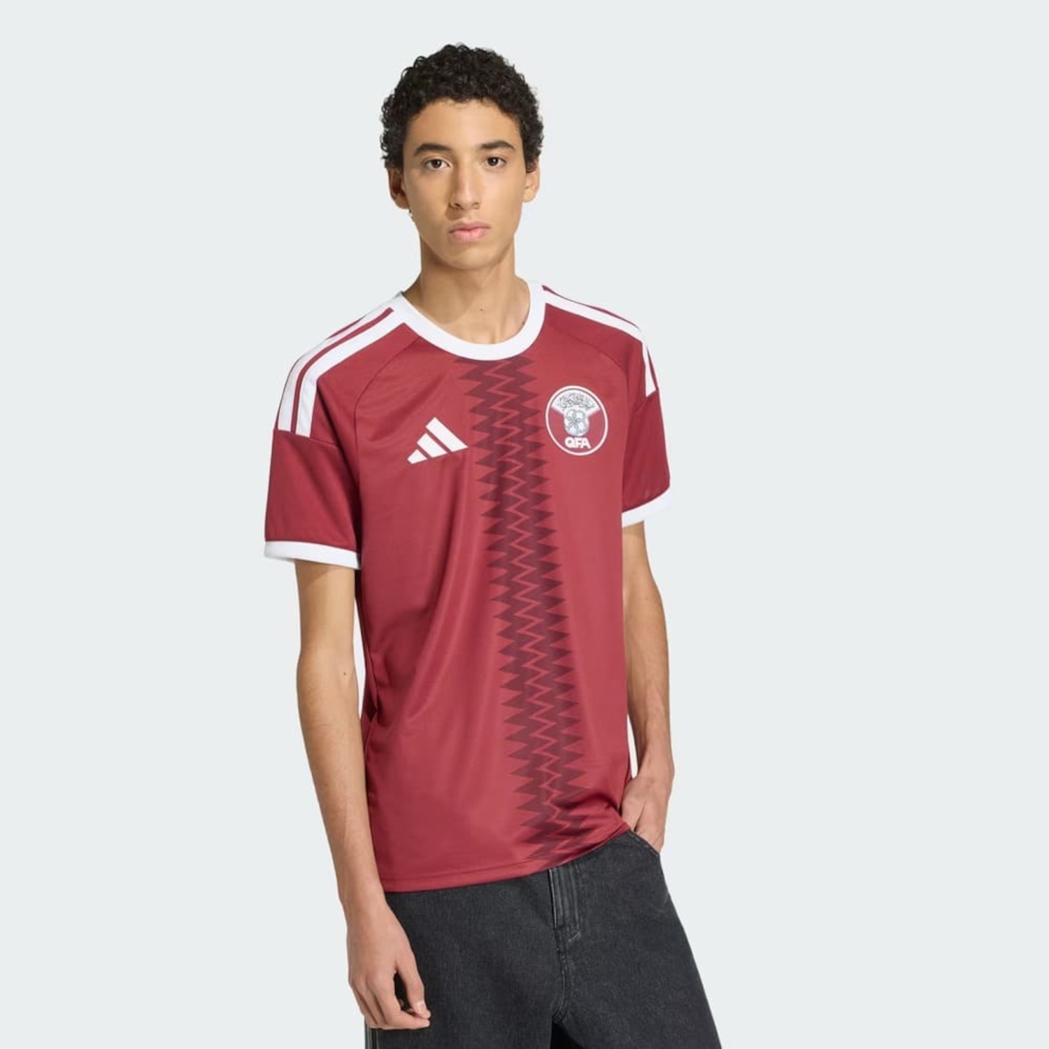 Camisa Catar adidas 2026 - Masculina - Foto 1