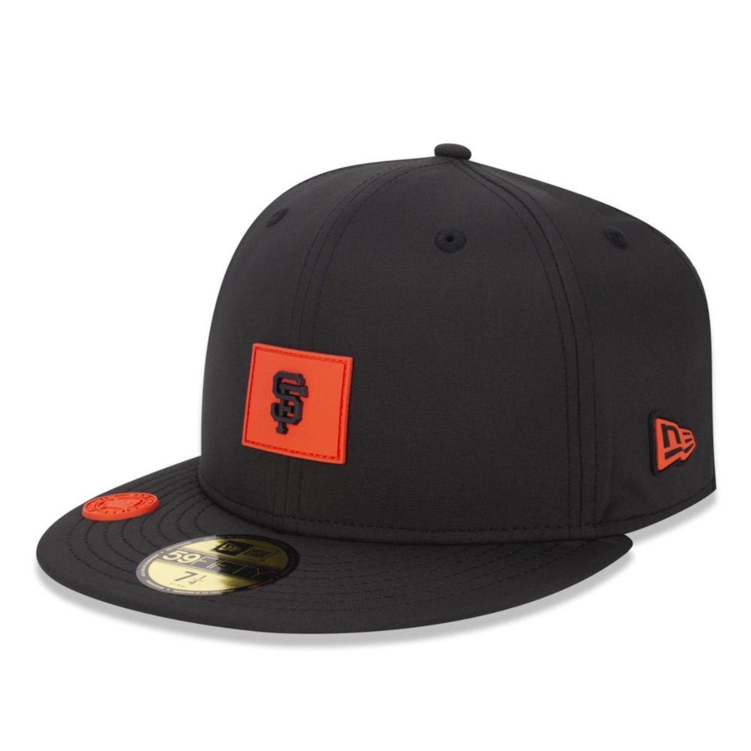 Boné Unissex New Era 59FIFTY San Francisco Giants Club House Aba Reta - Foto 1