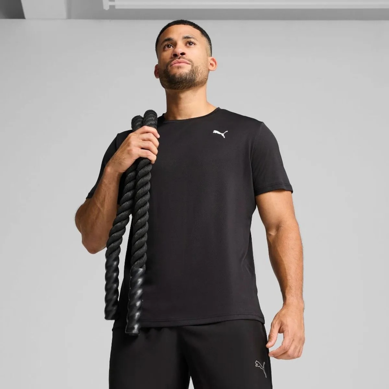 Camiseta Puma Tad Essential Texture - Masculina - Foto 4