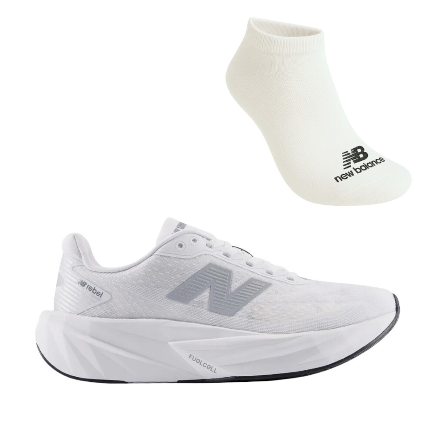 Kit Tênis New Balance Rebel V5 e Meia - Masculino - Foto 1
