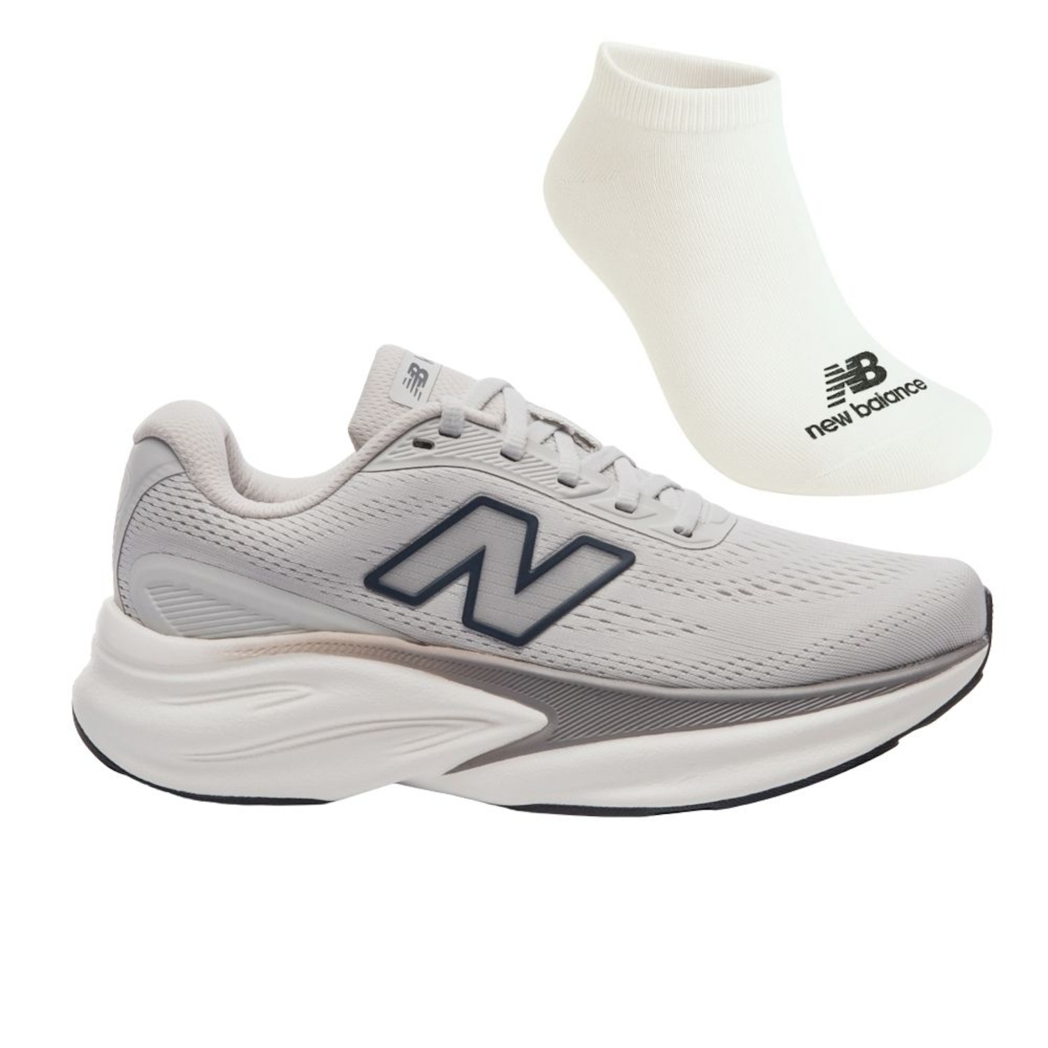 Kit Tênis New Balance Kaiha Road V2 e Meia - Feminino - Foto 1