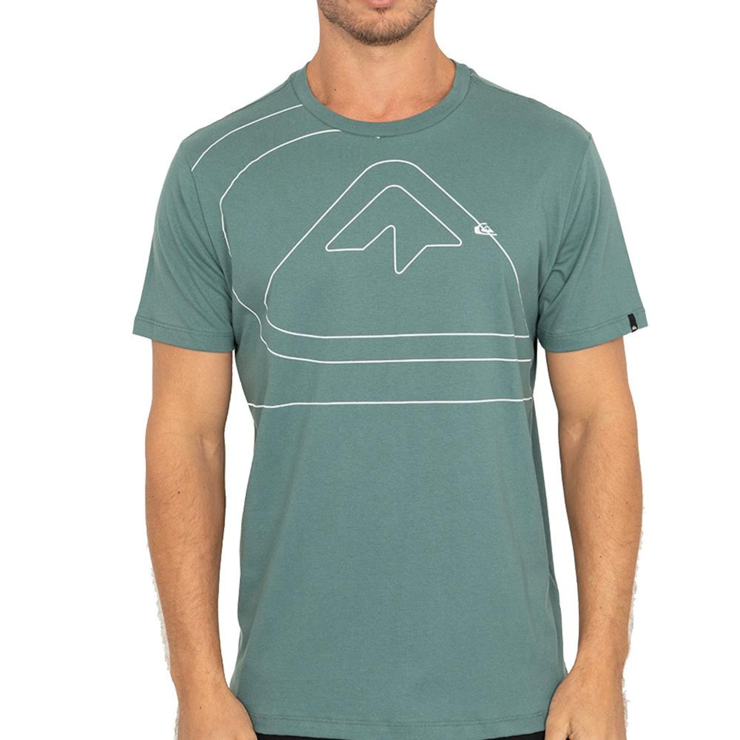 Camiseta Quiksilver Big New Tour WT26 Masculina - Foto 1