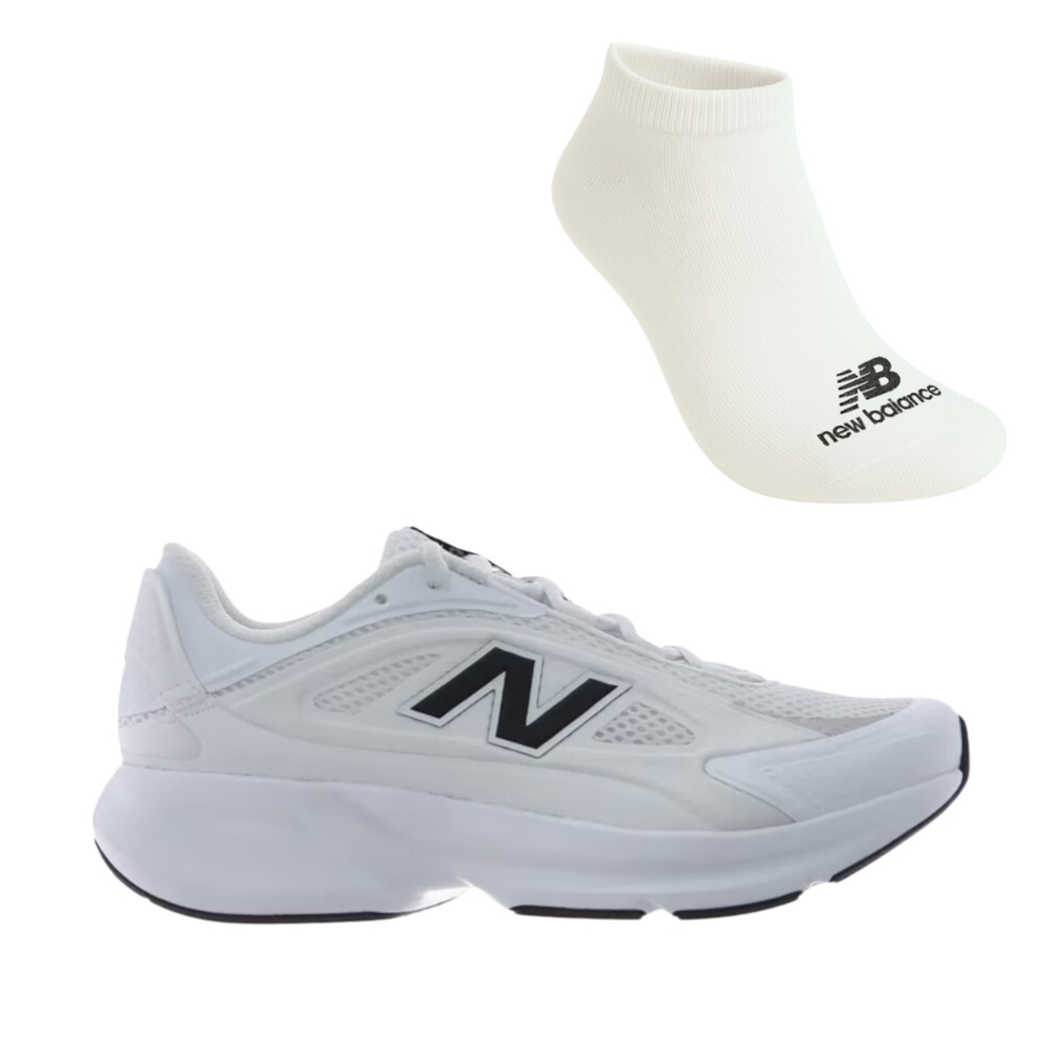 Kit Tênis New Balance Catalyst E Meia - Feminino - Foto 1