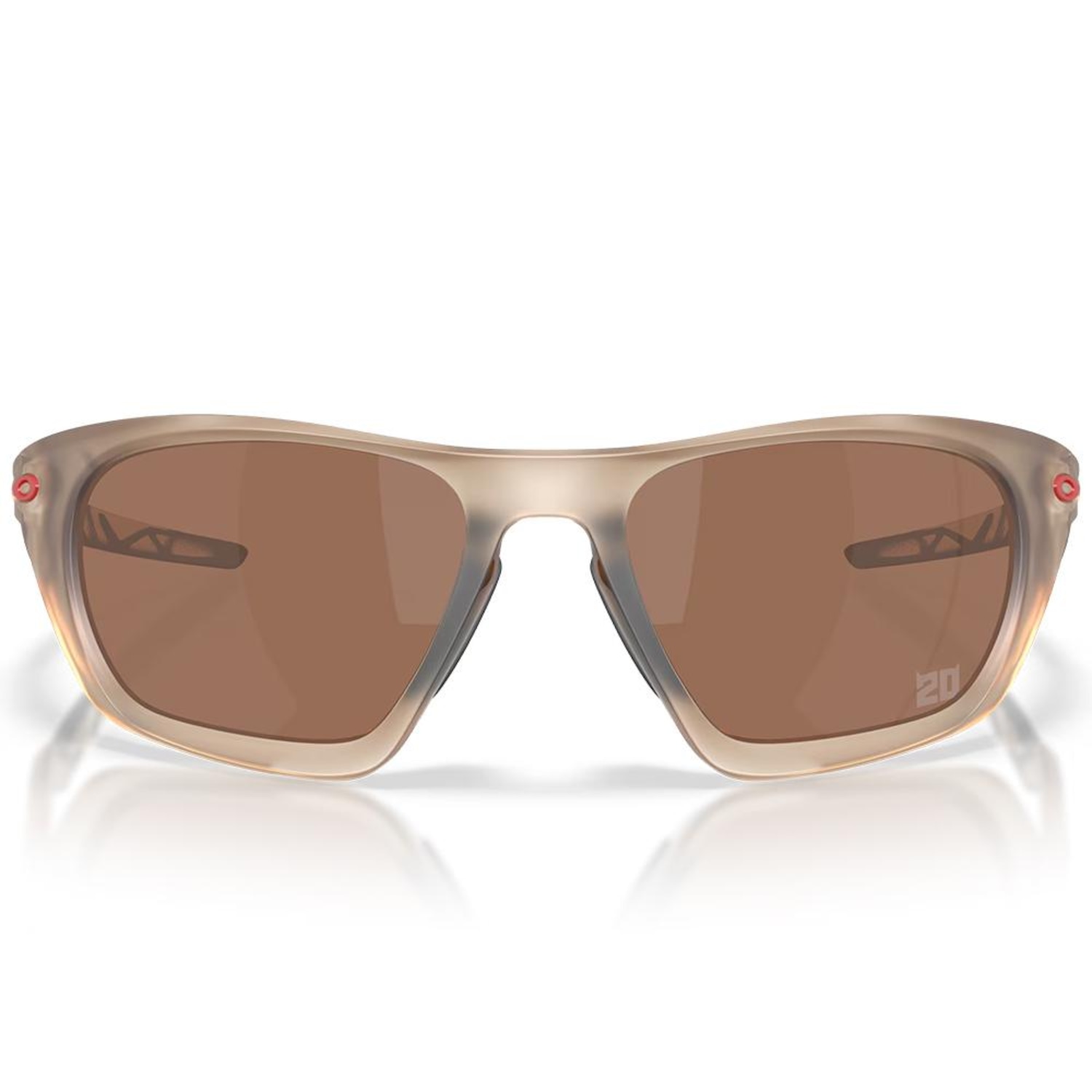 Óculos de Sol Oakley Lateralis Matte Sepia Prizm Tungsten - Foto 3