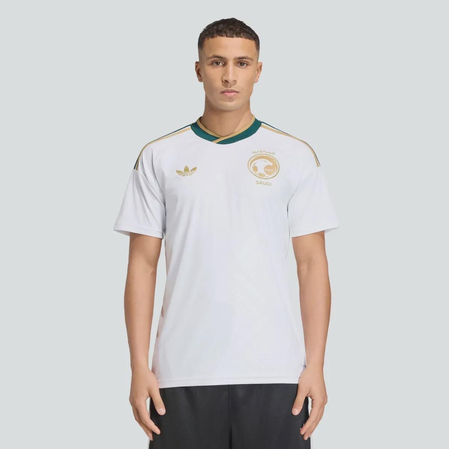 Camisa Arábia Saudita Away 2026 adidas Masculina - Foto 1