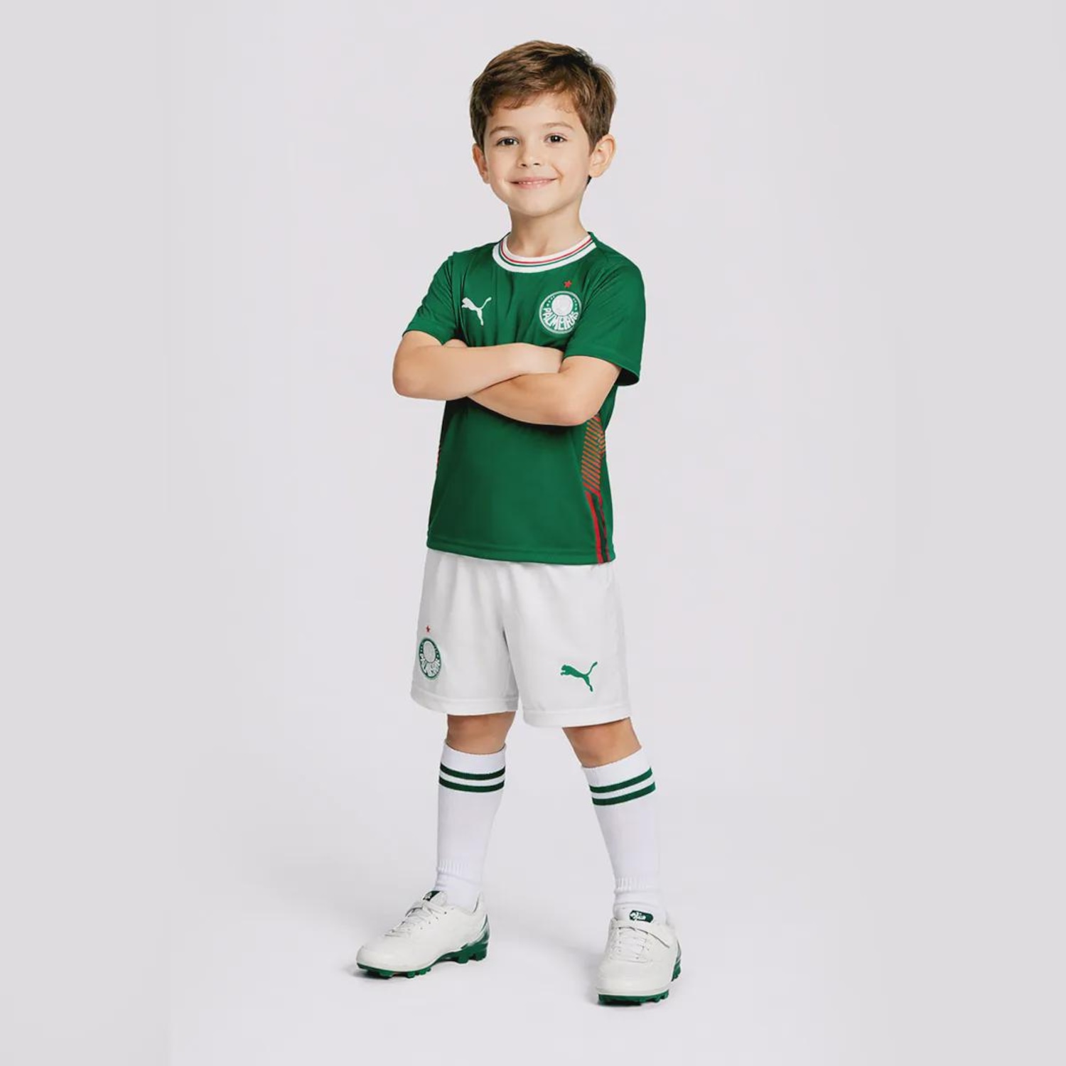 Kit do Palmeiras I 2026 Infantil Puma - Foto 2