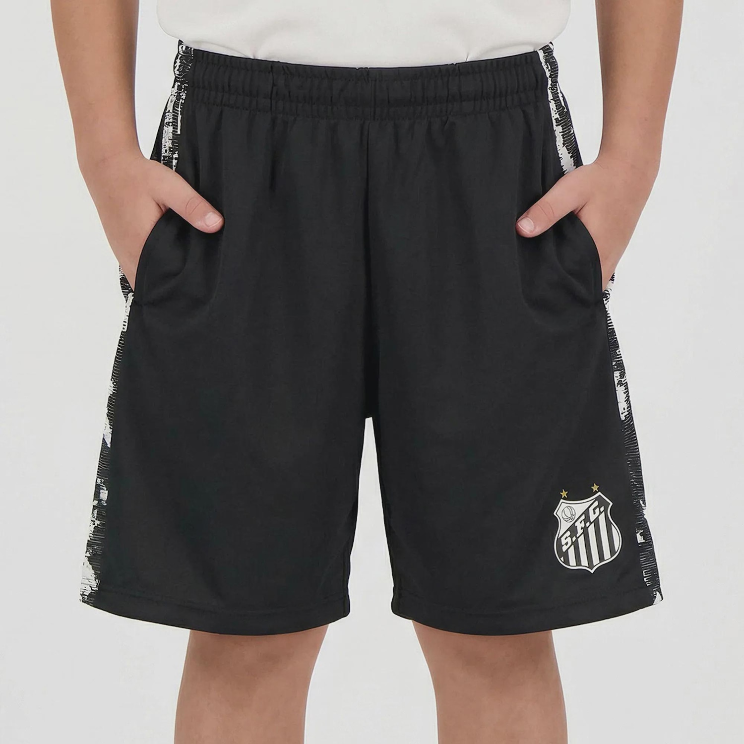Bermuda Santos Strain FutFanatics Infantil - Foto 1