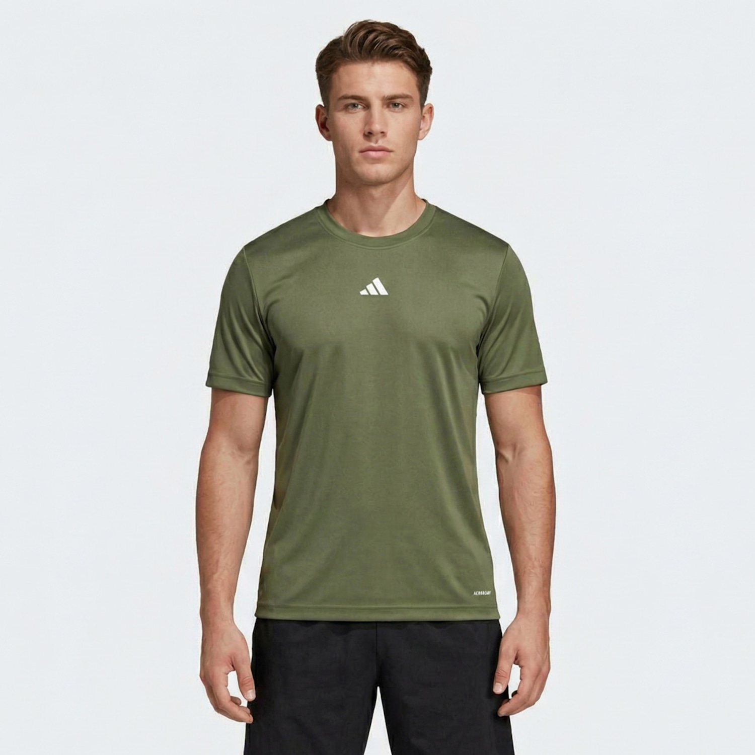 Camiseta Masculina TR B 3 Stripes adidas - Foto 1