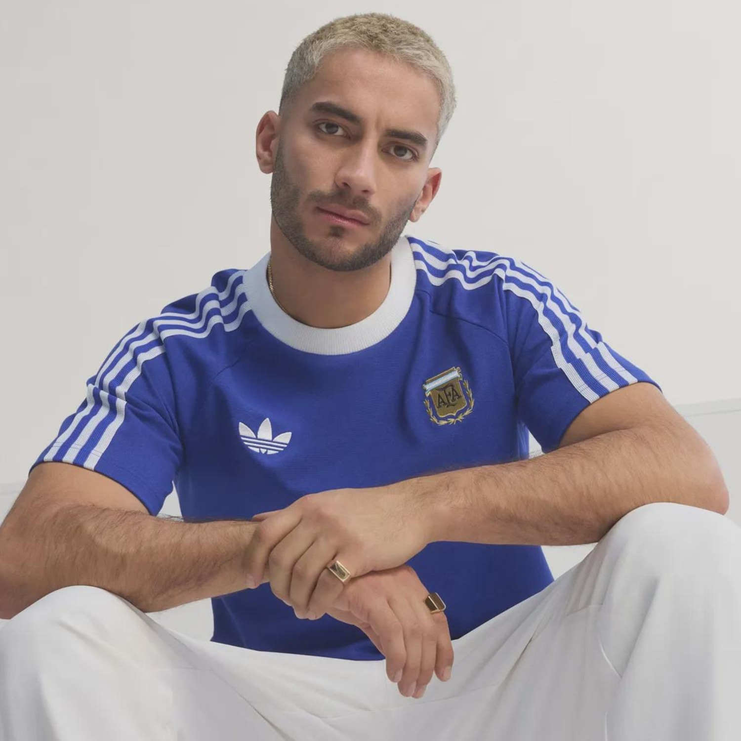 Camiseta Argentina Originals adidas Masculina - Foto 1