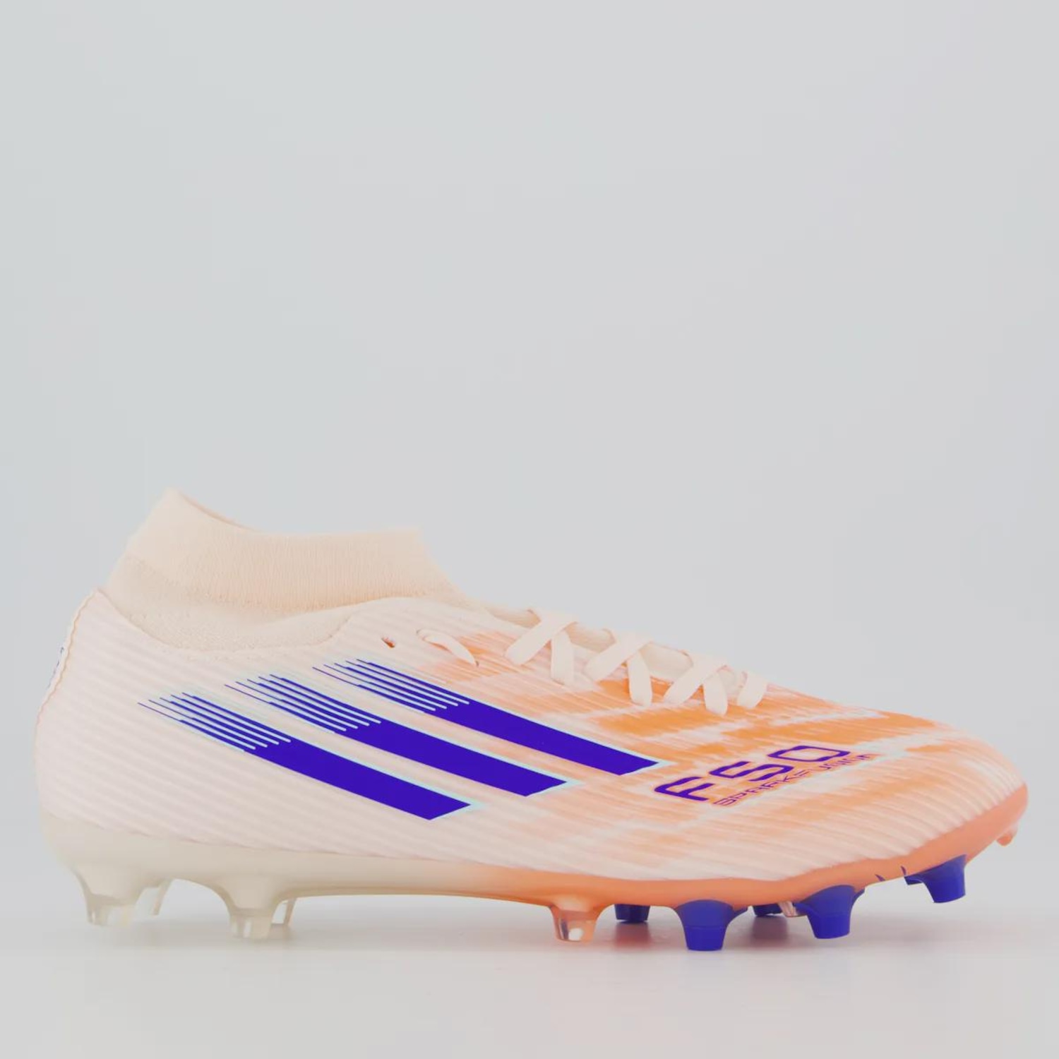 Chuteira De Campo Adulta F50 Sparkfusion League FG/AG adidas - Foto 1