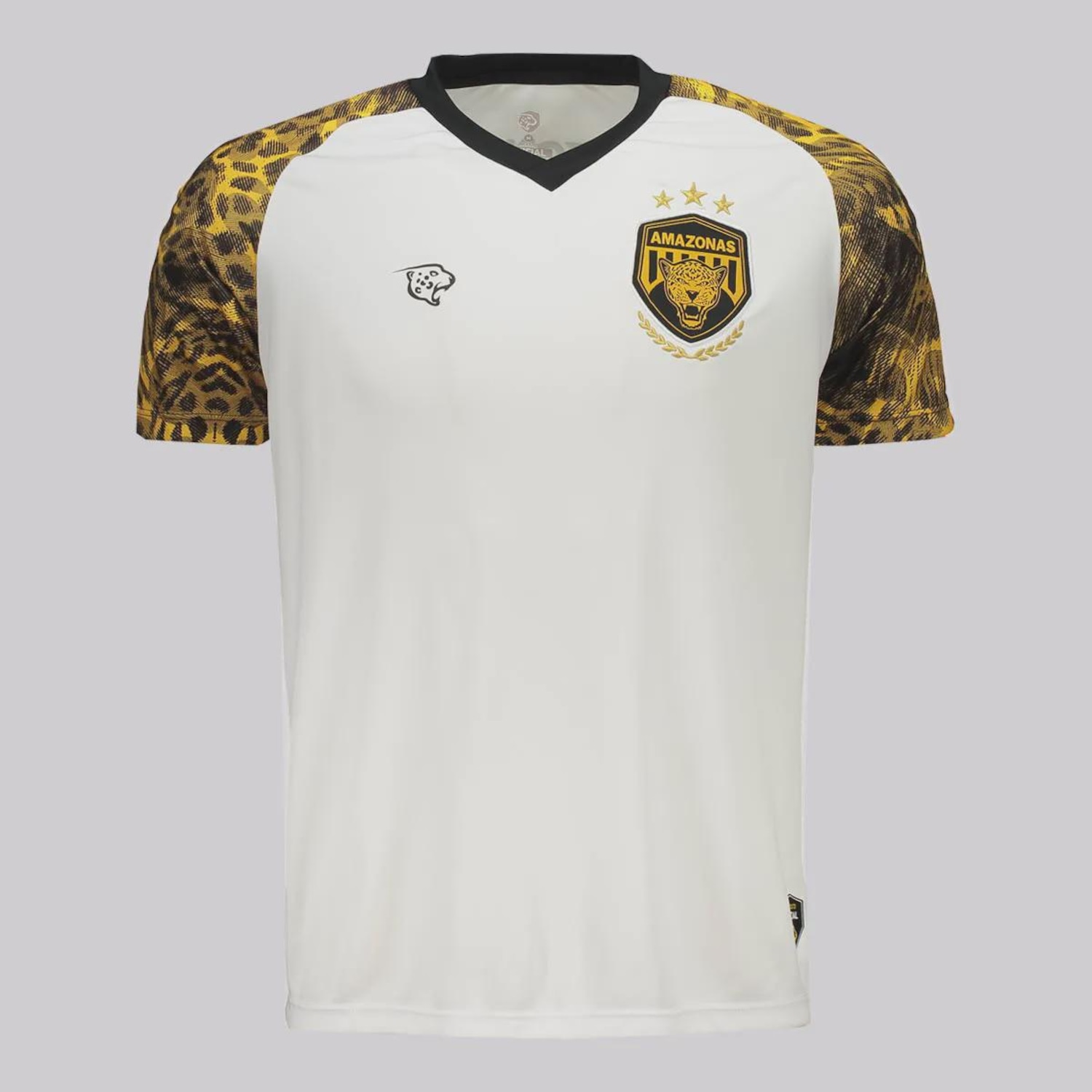 Camisa Onça Amazonas Treino CT 2025 FutFantics Masculina - Foto 1